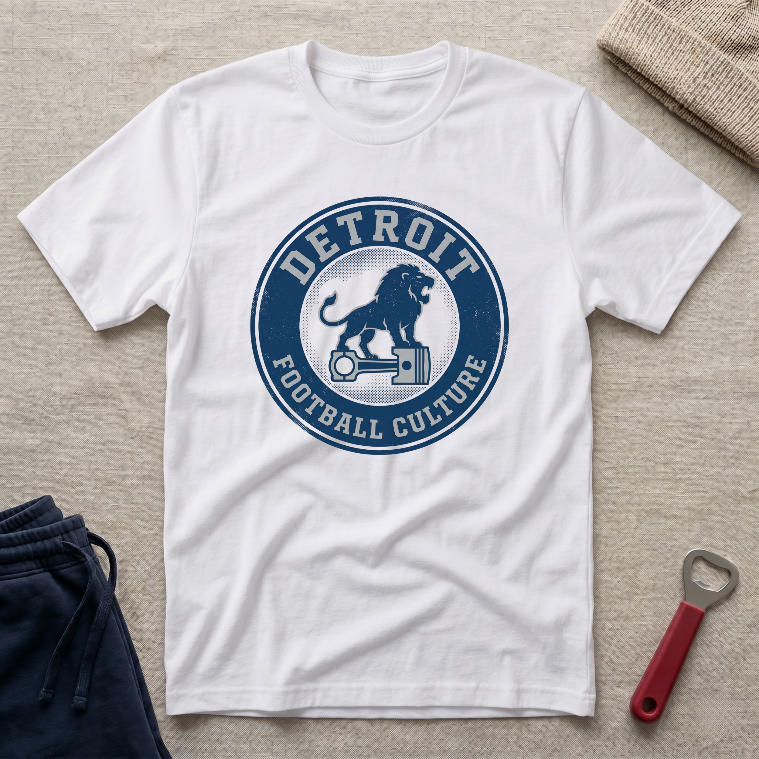 Detroit Football Culture T-Shirt