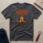 Emotional Support Football T-Shirt