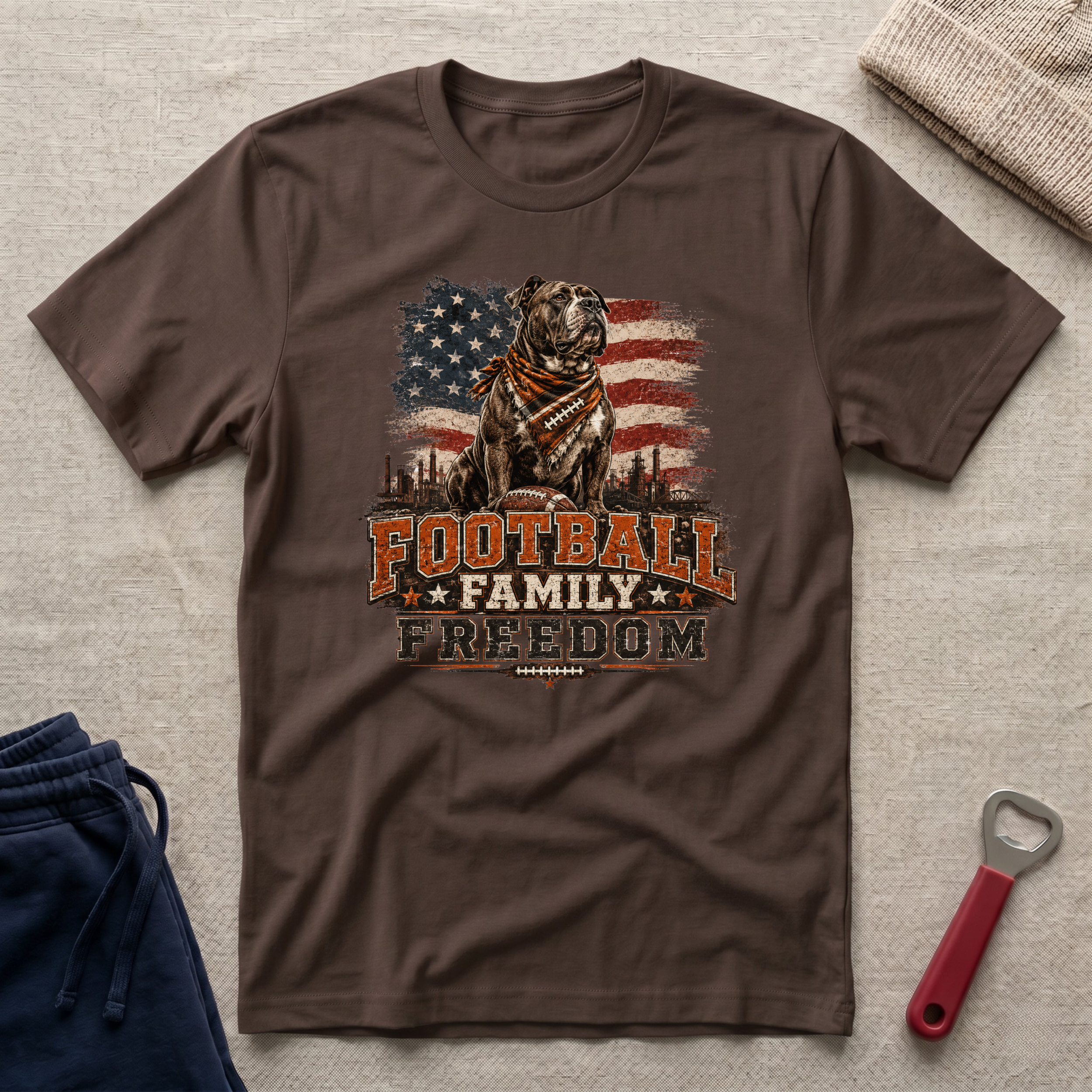 Football, Family, Freedom T-Shirt