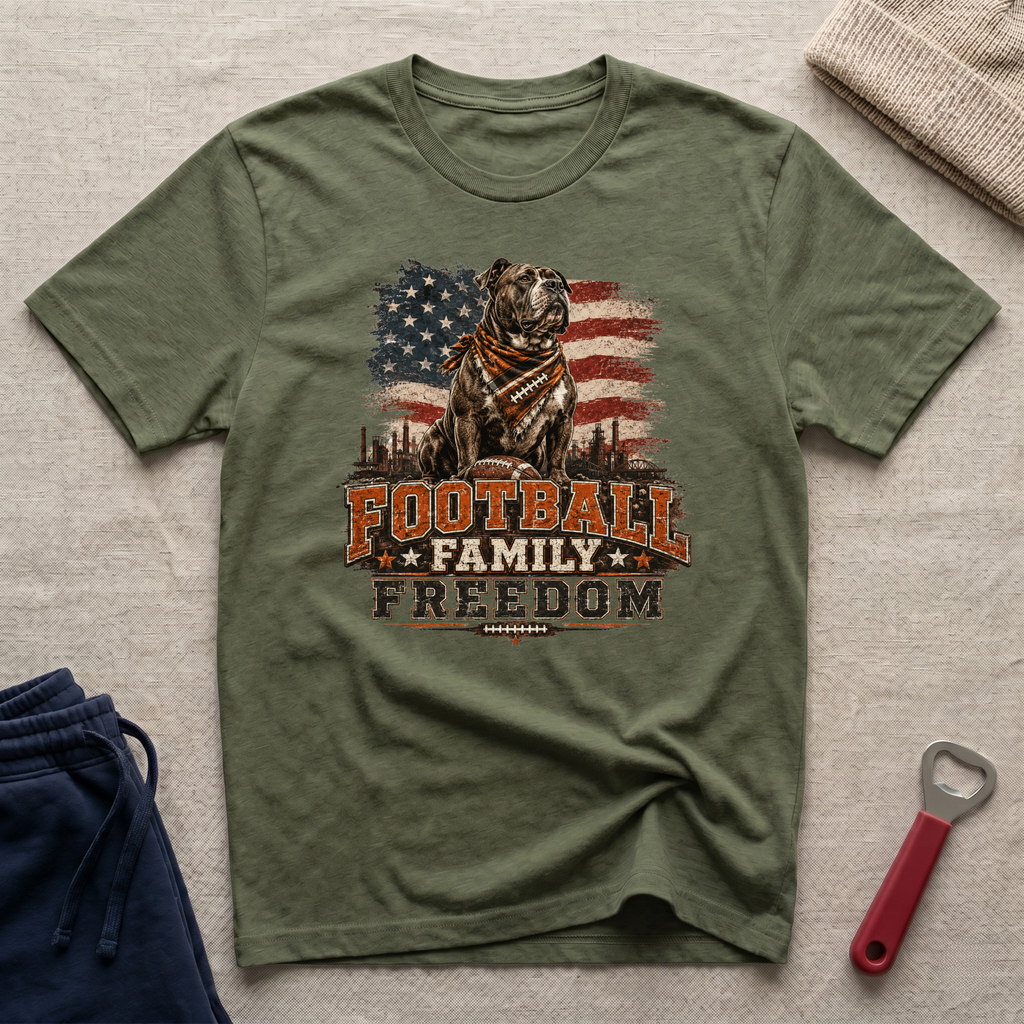 Football, Family, Freedom T-Shirt