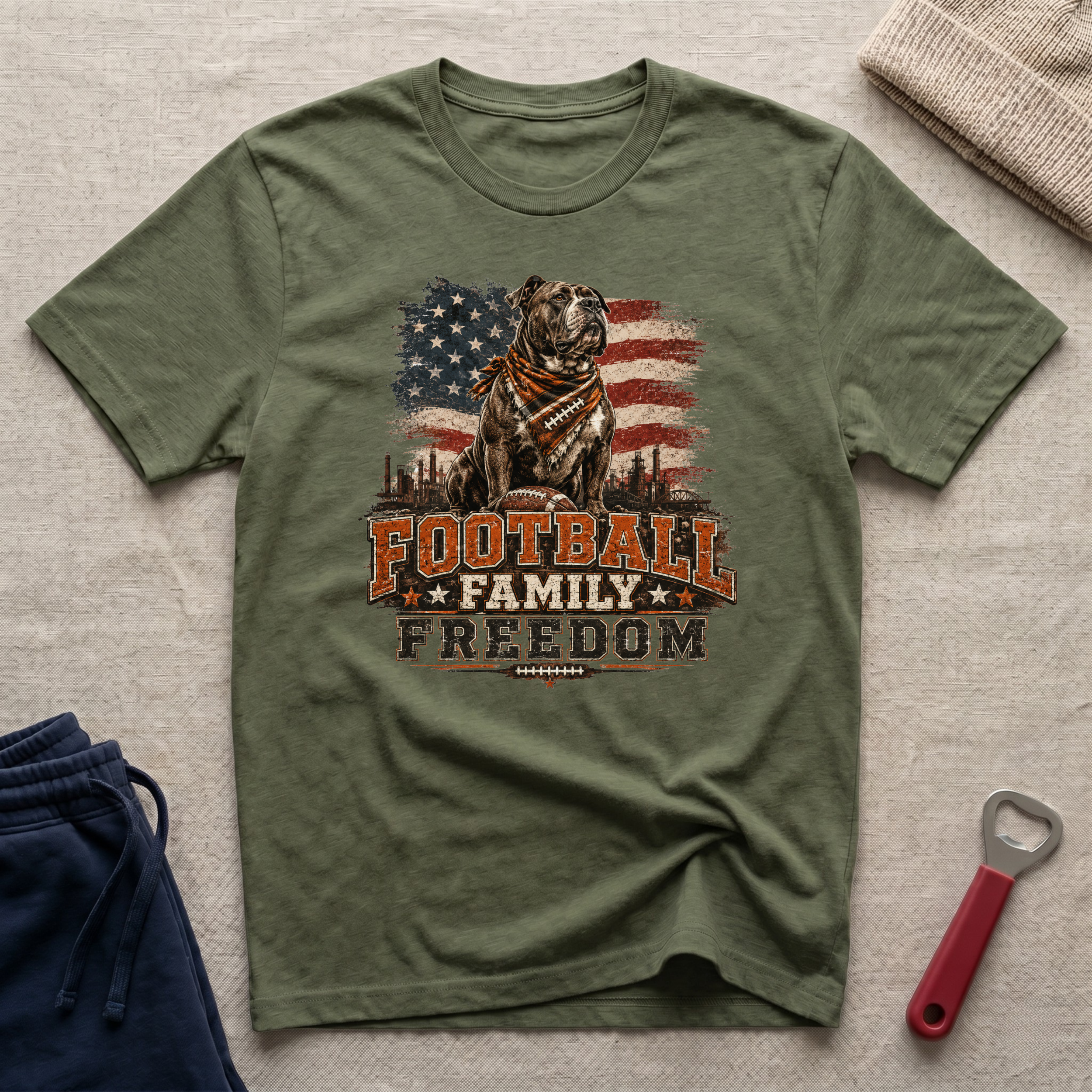 Football, Family, Freedom T-Shirt