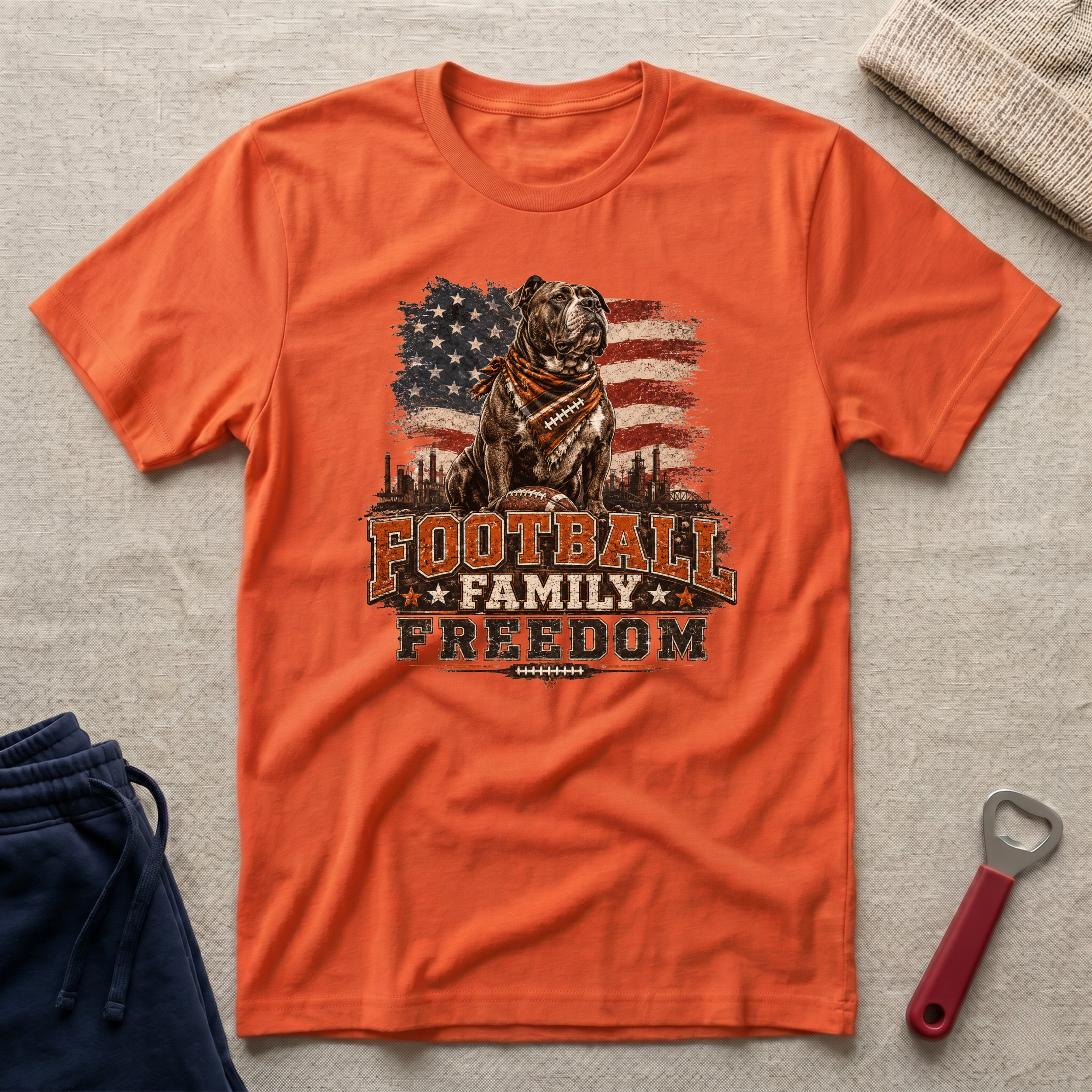 Football, Family, Freedom T-Shirt