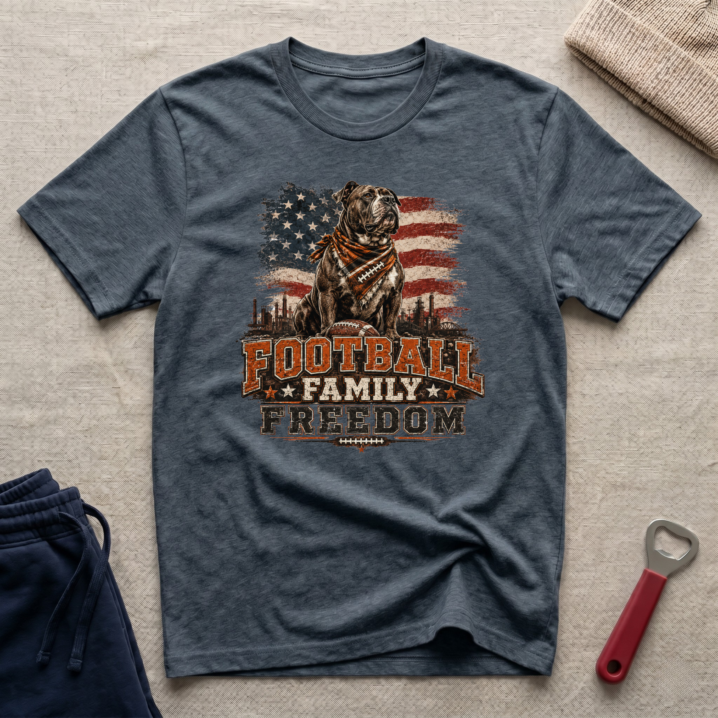 Football, Family, Freedom T-Shirt
