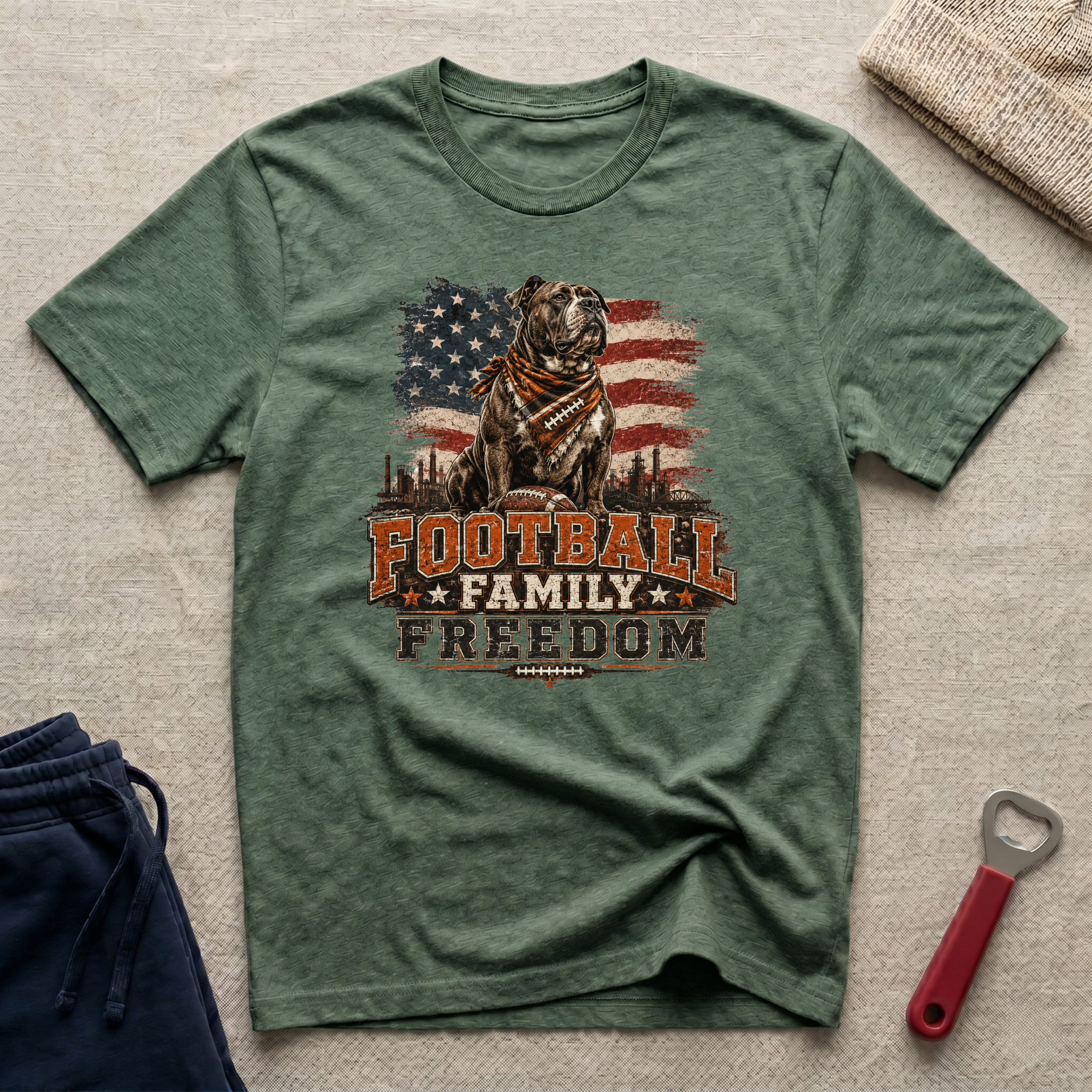 Football, Family, Freedom T-Shirt