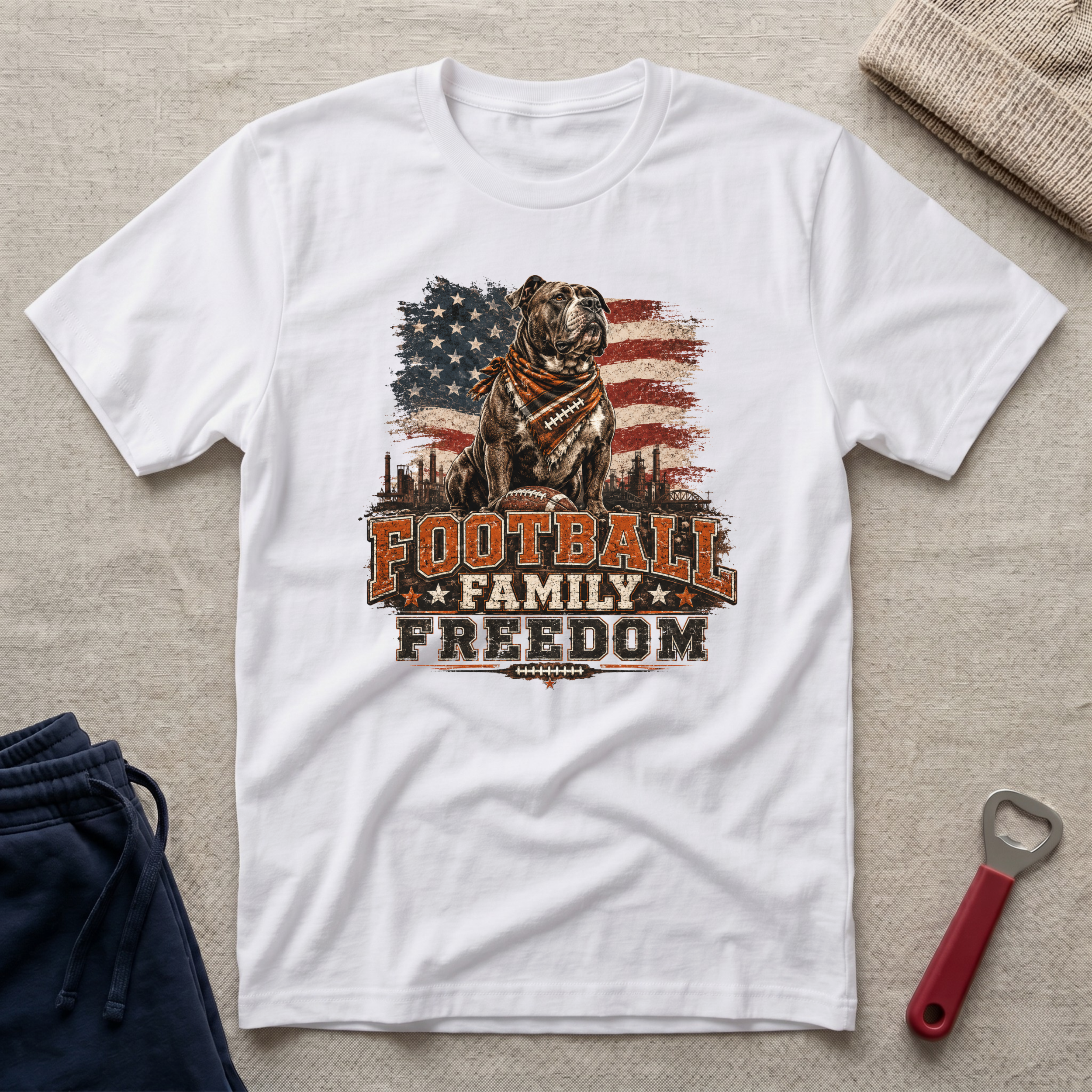 Football, Family, Freedom T-Shirt