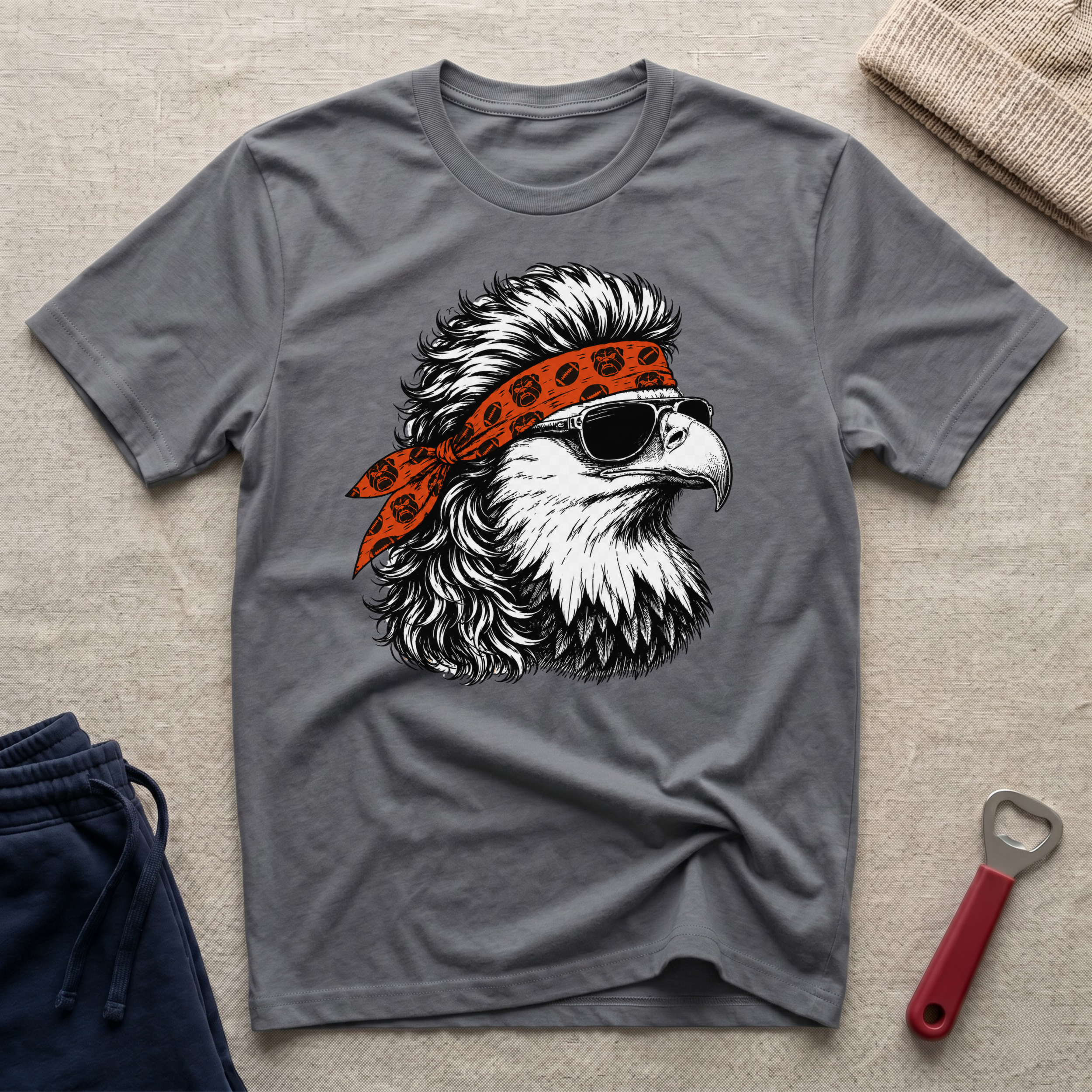 Cleveland, Eagle Bandana T-Shirt
