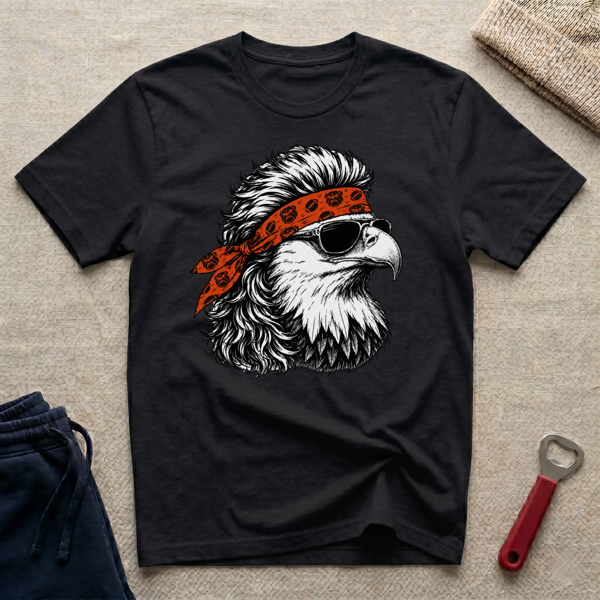 Cleveland, Eagle Bandana T-Shirt