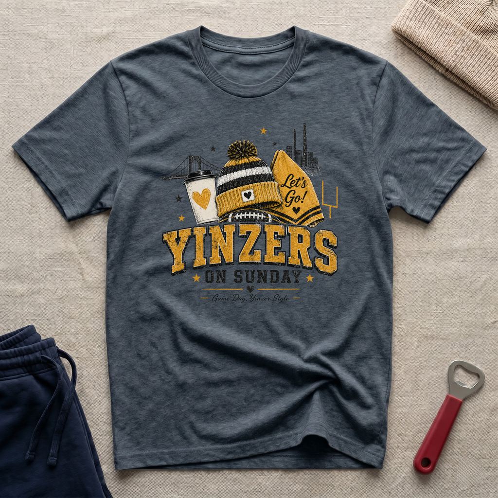 Yinzers on Sunday T-Shirt