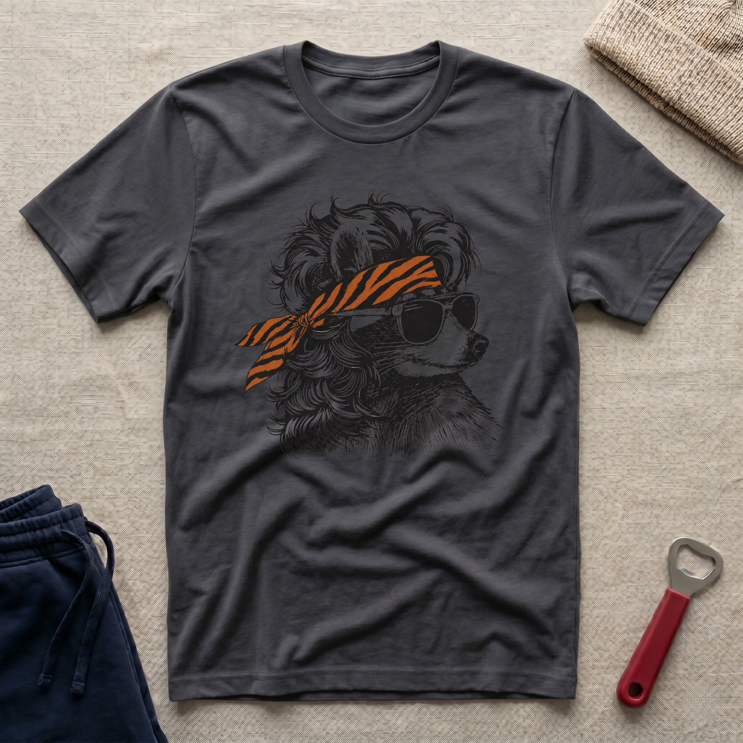 Cincy, Coon Bandana T-Shirt