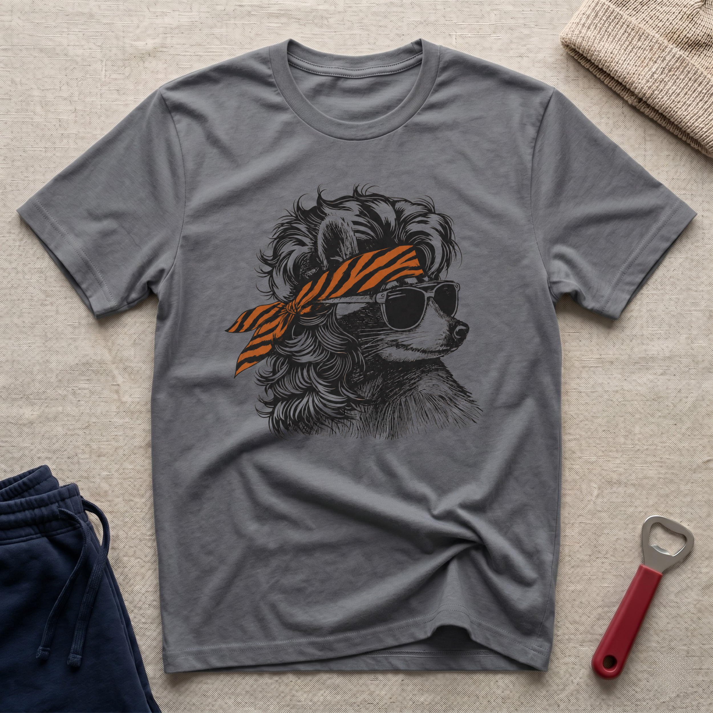 Cincy, Coon Bandana T-Shirt