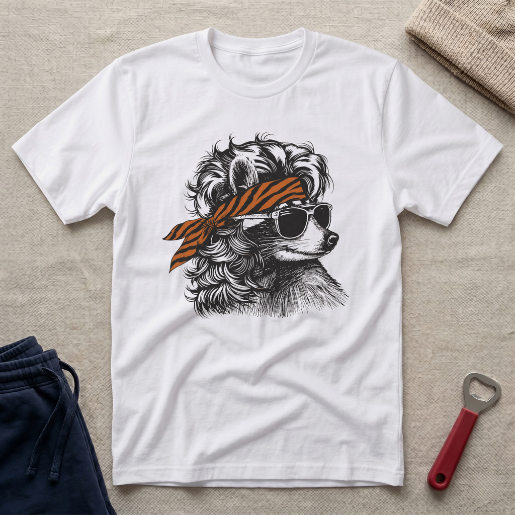 Cincy, Coon Bandana T-Shirt