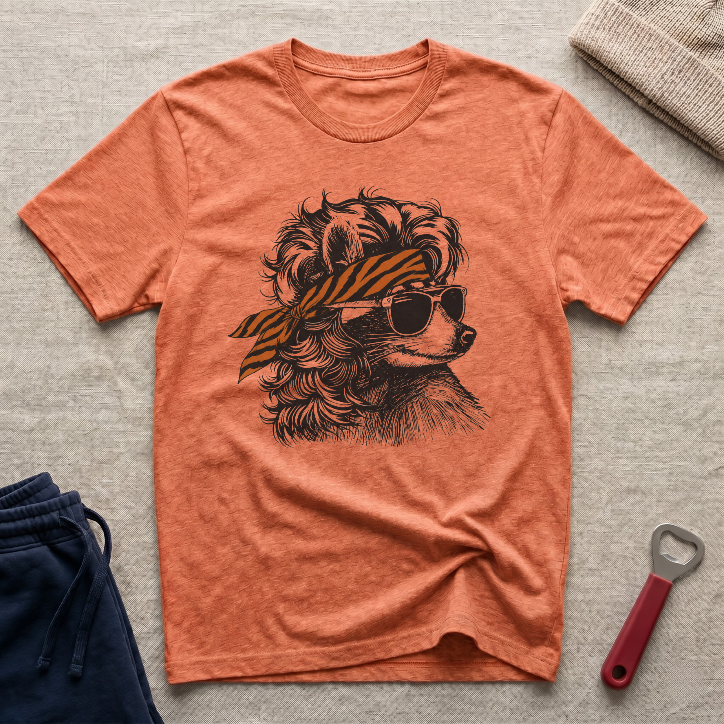 Cincy, Coon Bandana T-Shirt