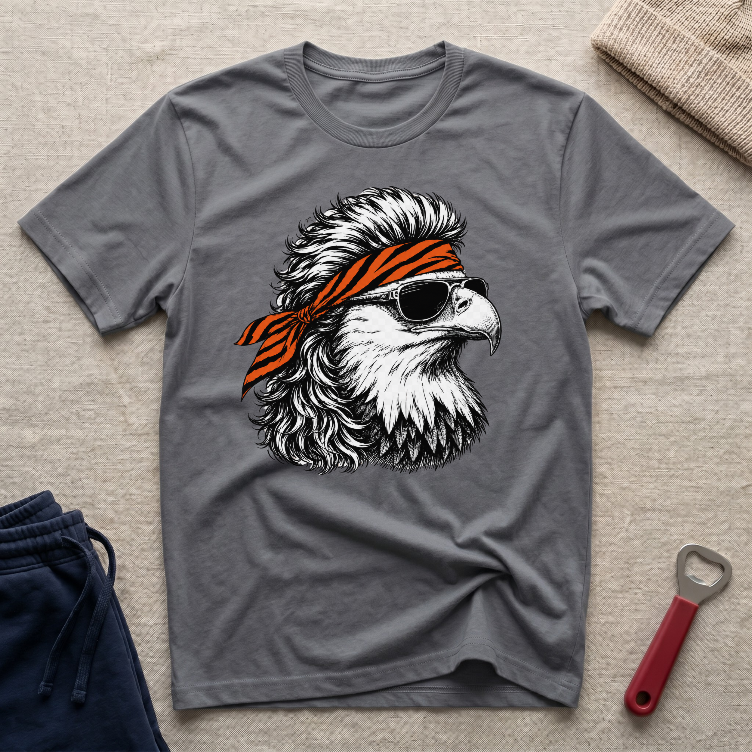 Cincy, Eagle Bandana T-Shirt