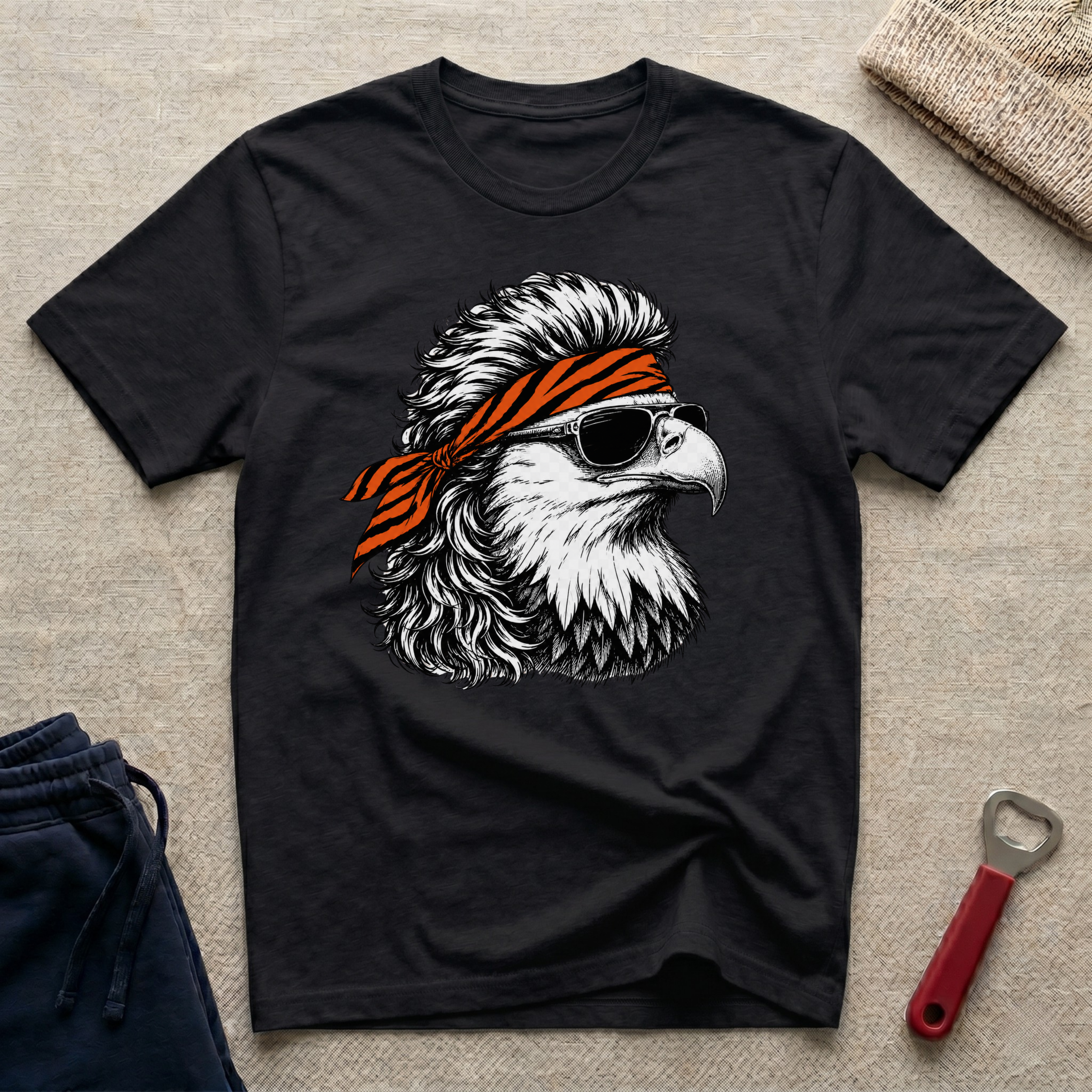 Cincy, Eagle Bandana T-Shirt