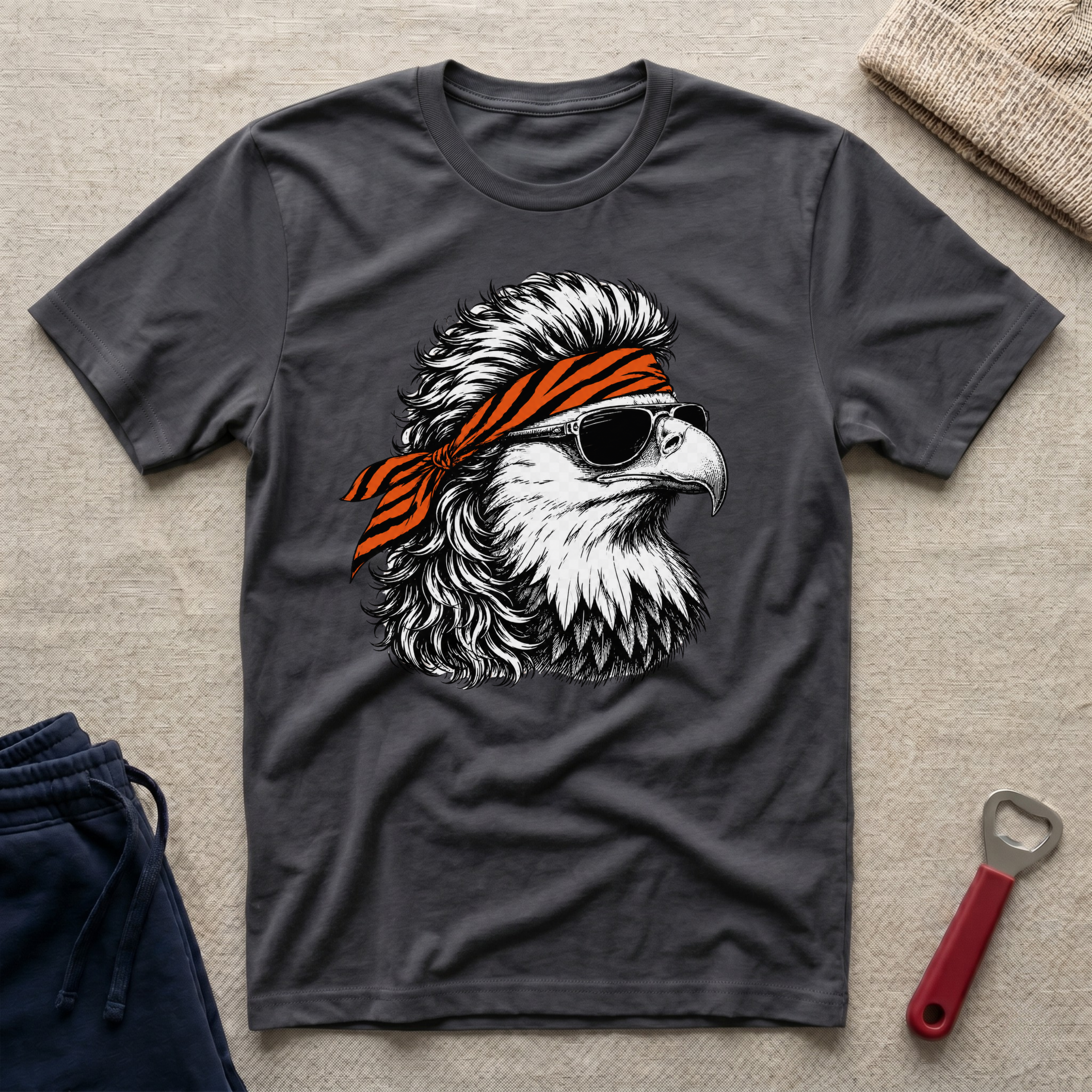 Cincy, Eagle Bandana T-Shirt