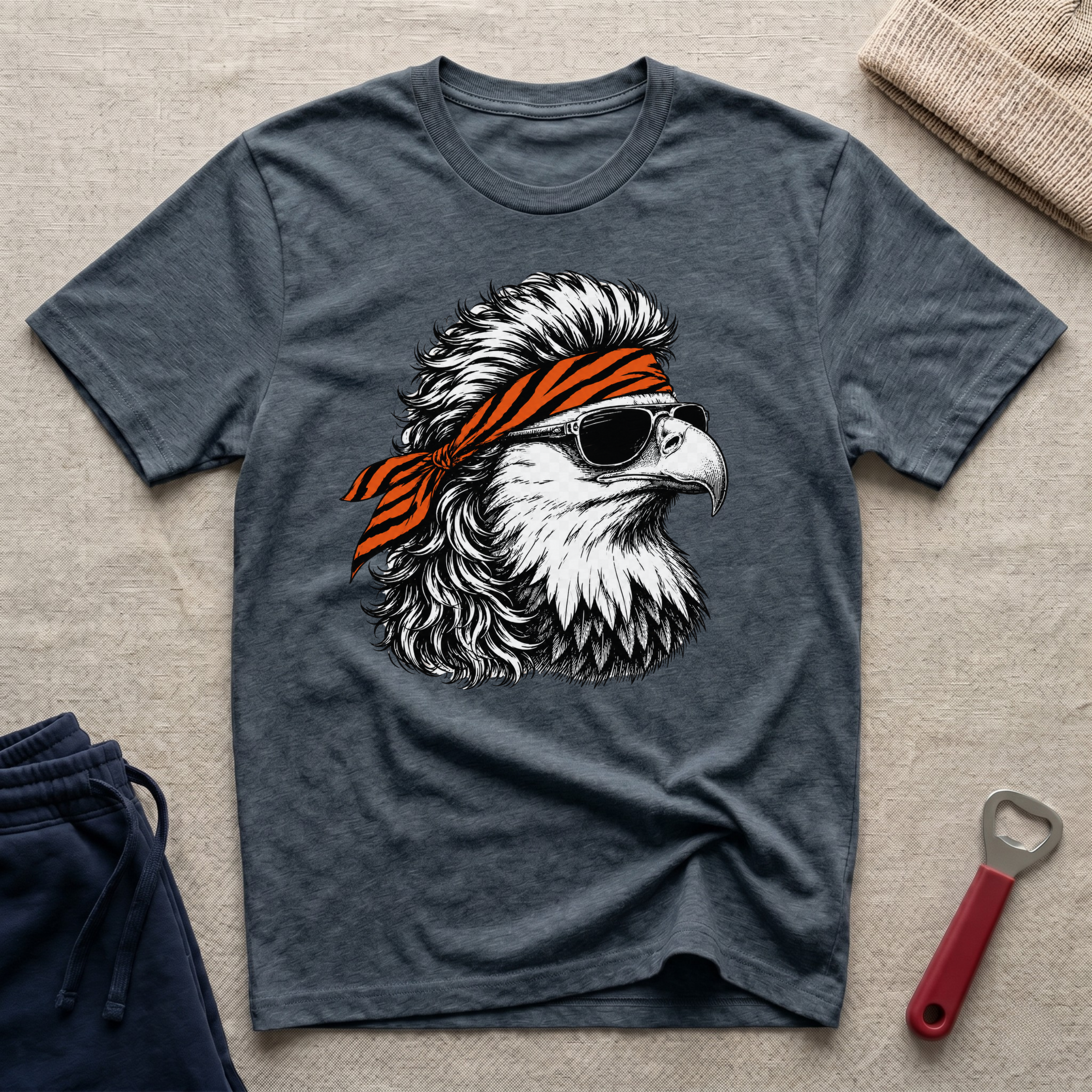Cincy, Eagle Bandana T-Shirt