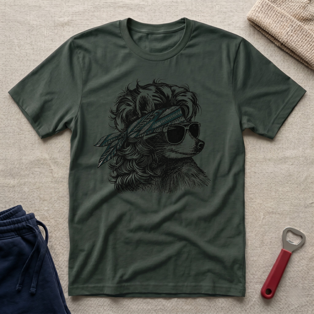 Eagle, Coon Bandana T-Shirt