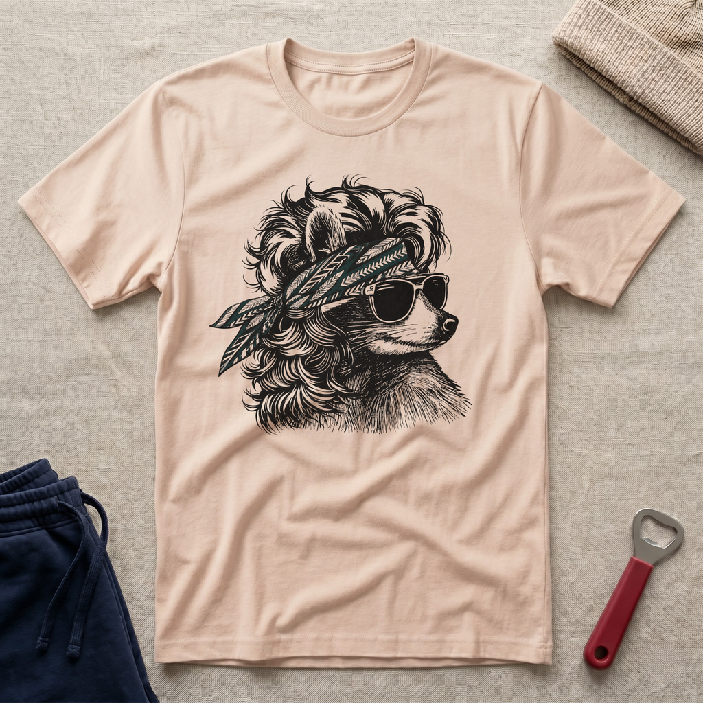 Eagle, Coon Bandana T-Shirt