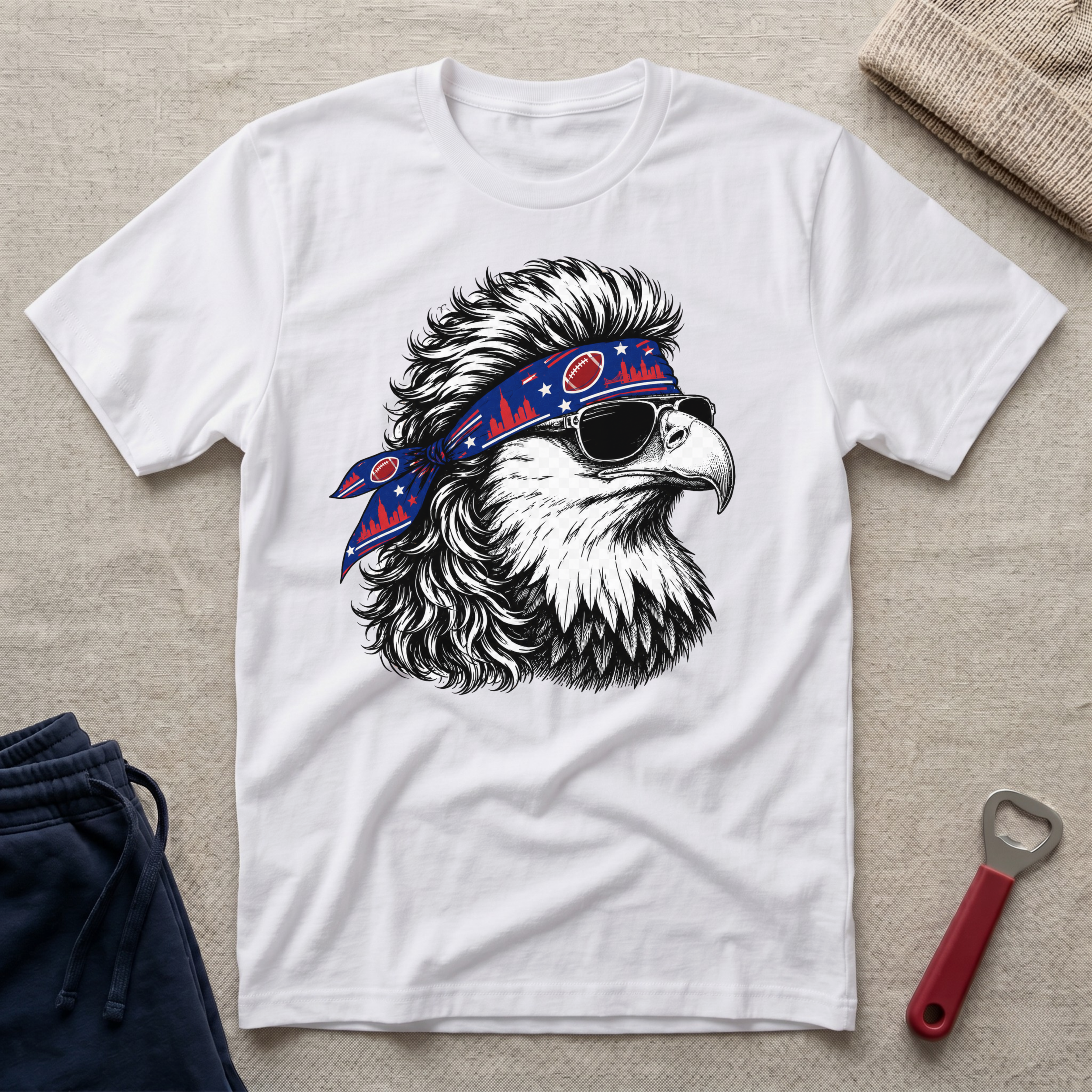 Giant, Eagle Bandana T-Shirt