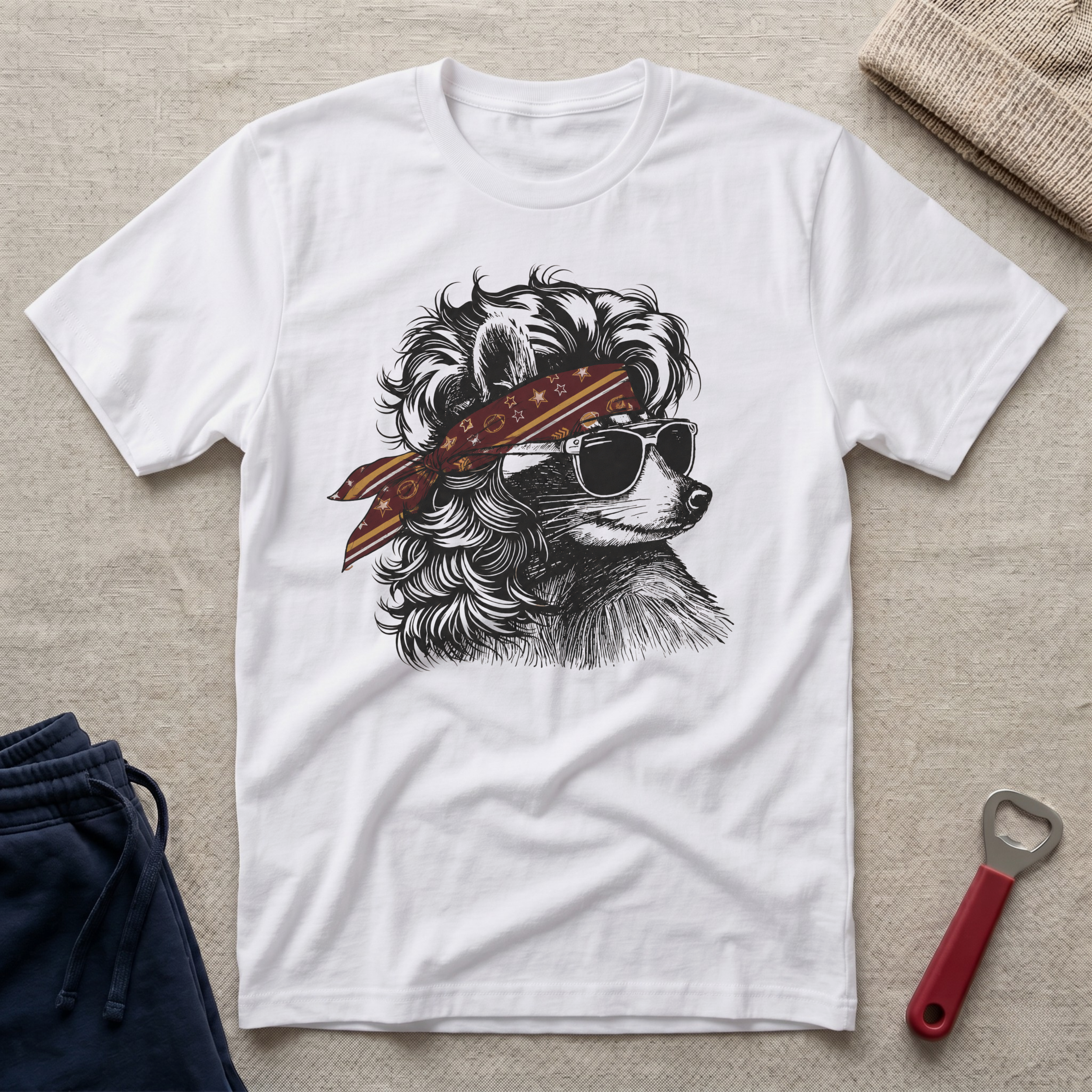 Washington, Coon Bandana T-Shirt