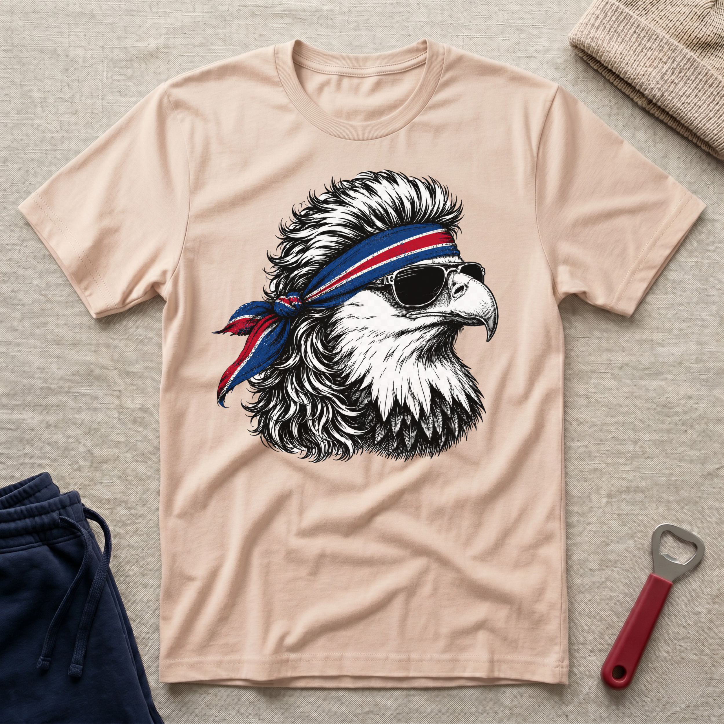 Buffalo, Eagle Bandana T-Shirt