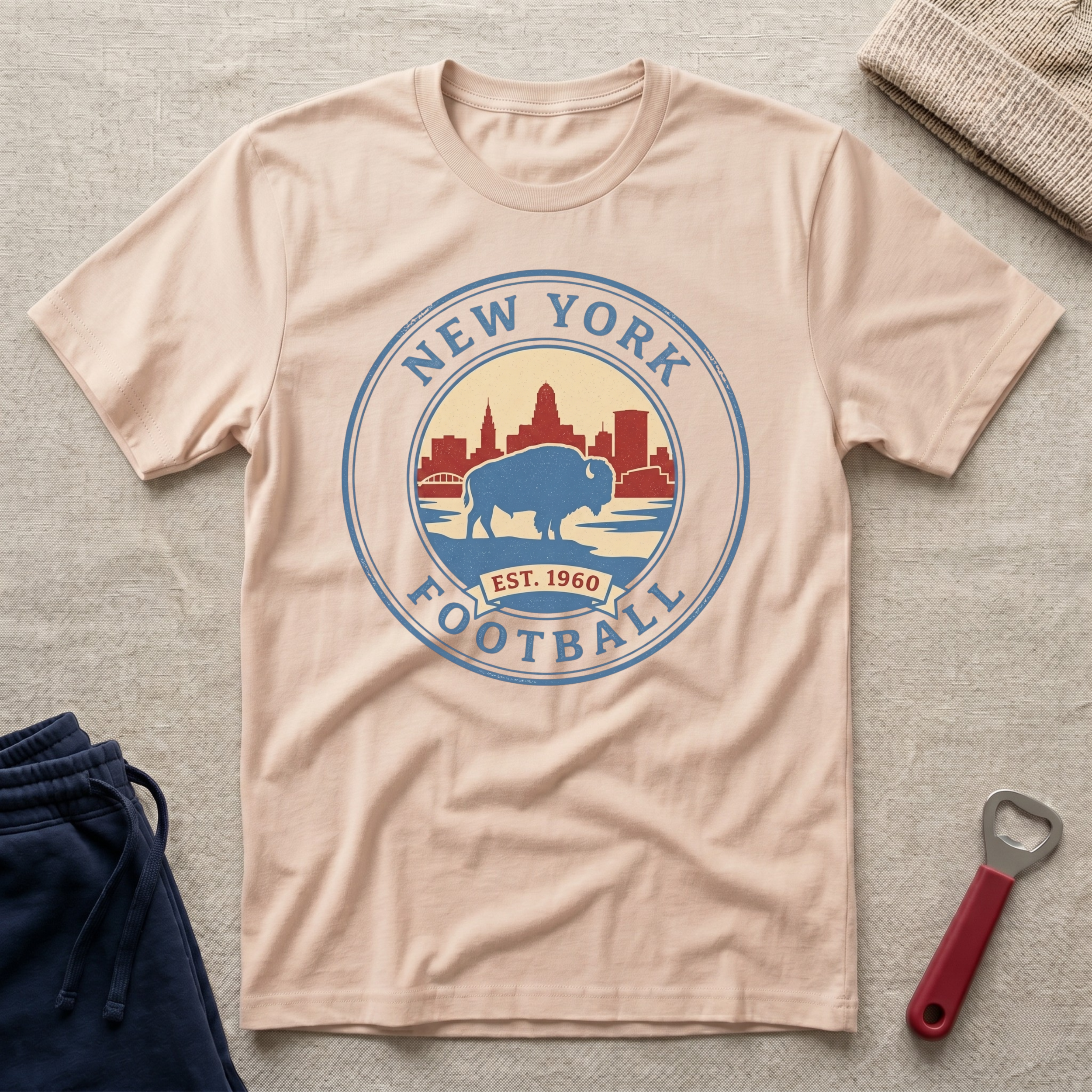 New York Football T-Shirt