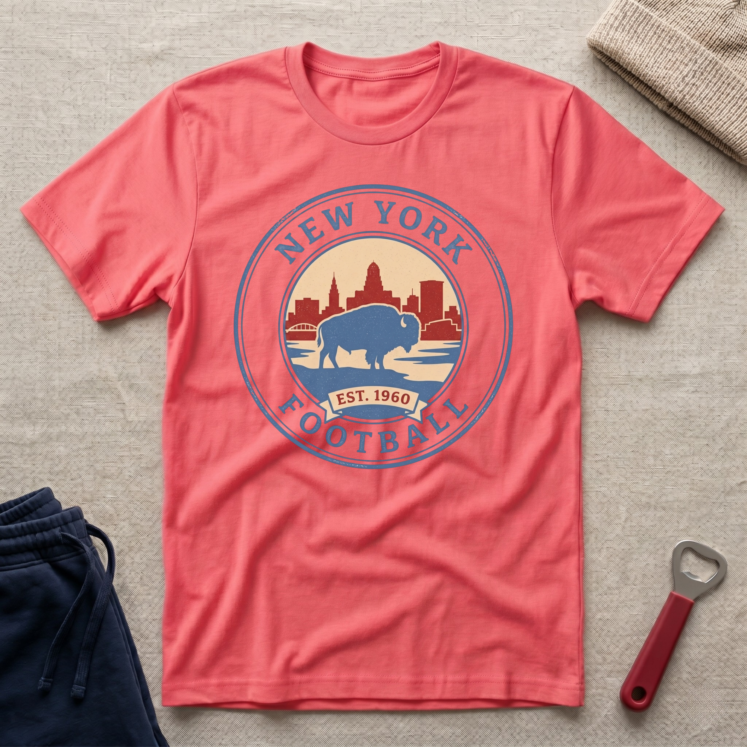 New York Football T-Shirt