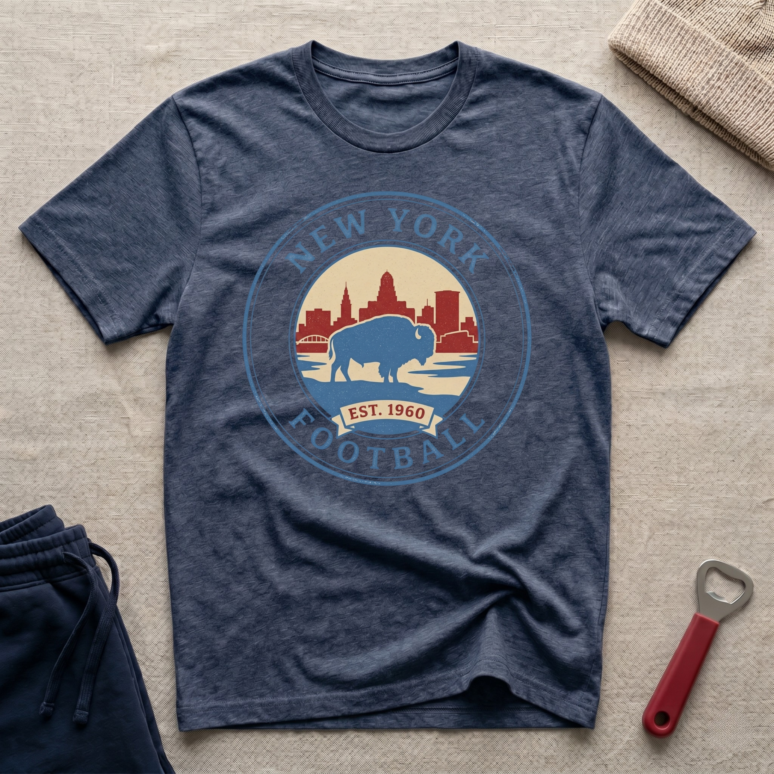 New York Football T-Shirt