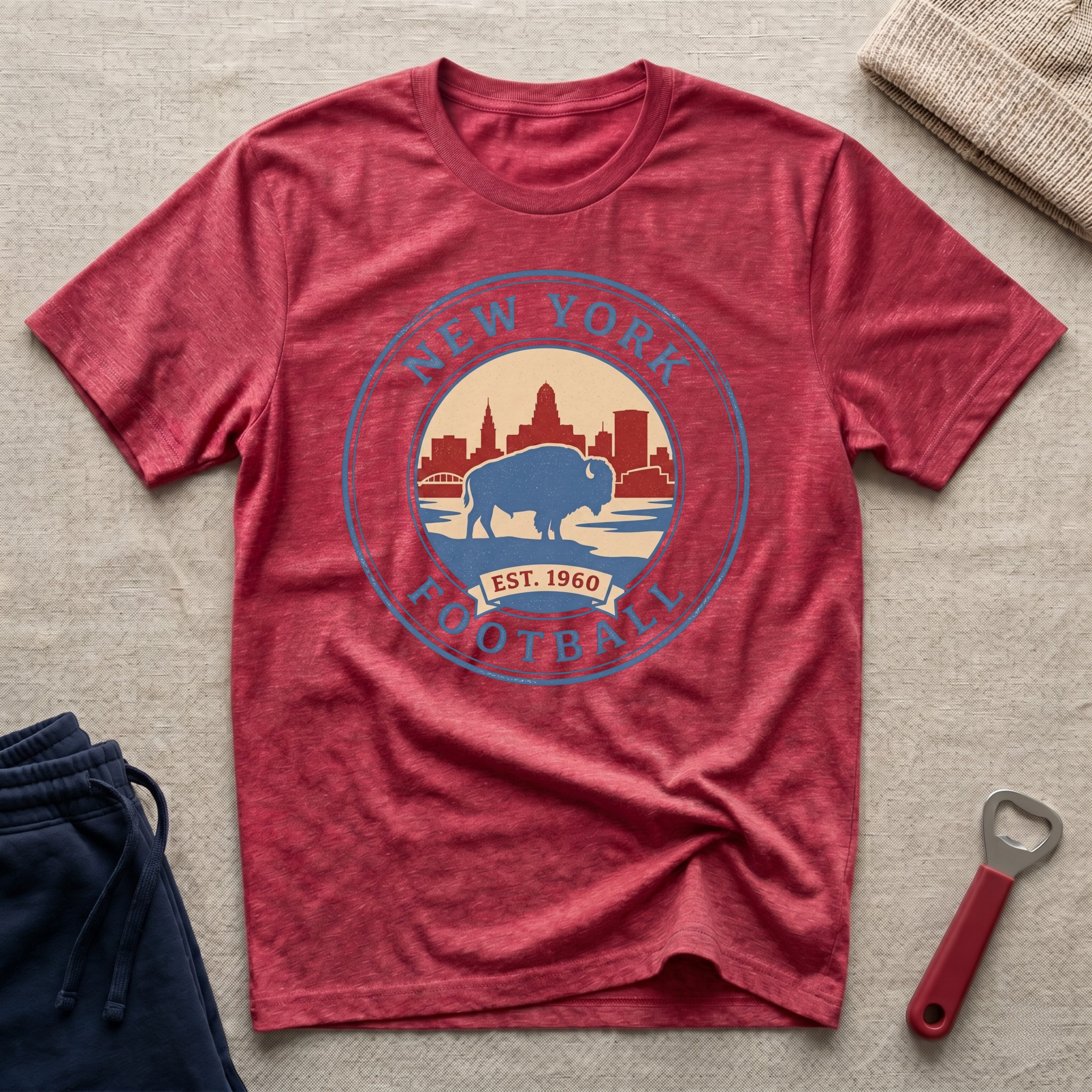 New York Football T-Shirt