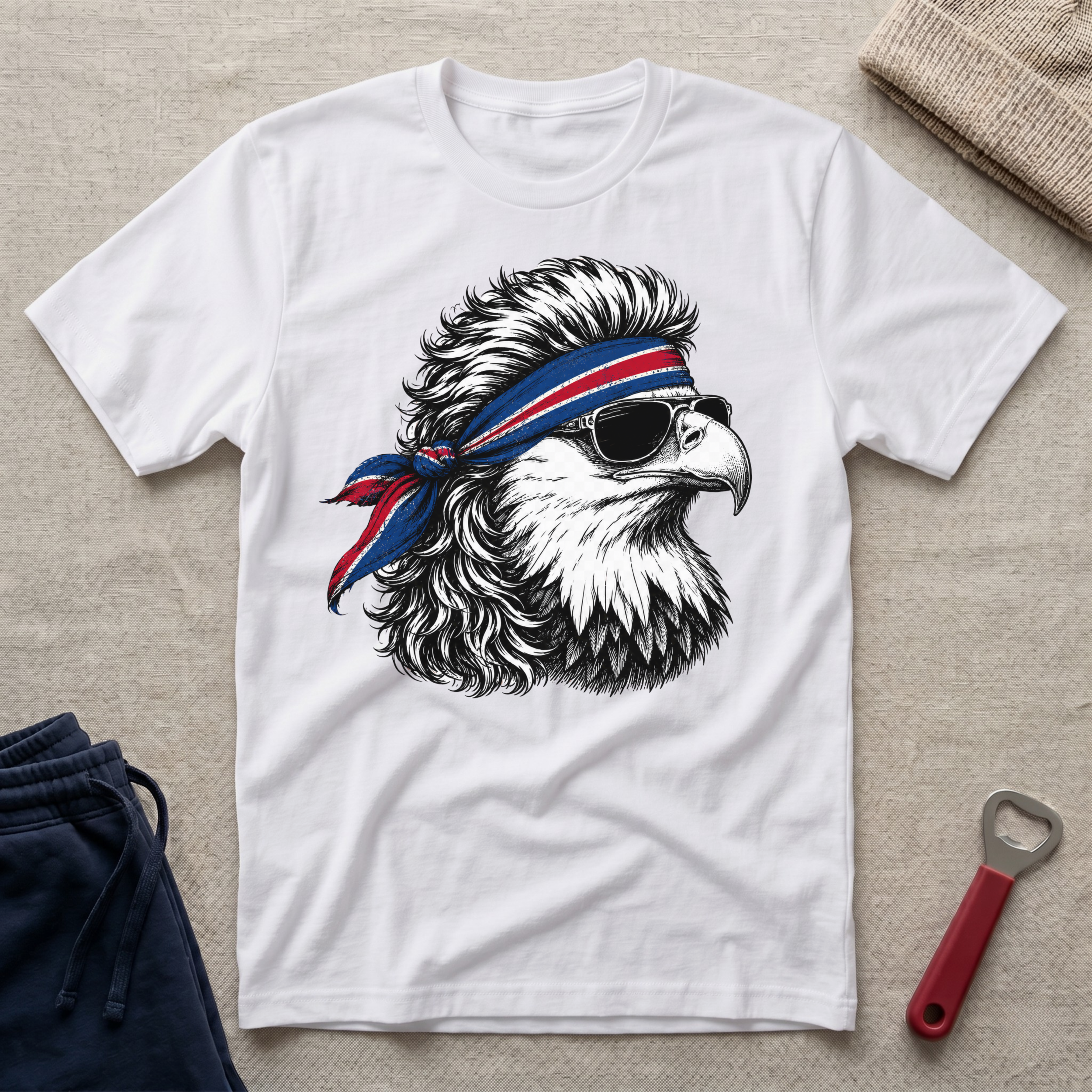 Buffalo, Eagle Bandana T-Shirt