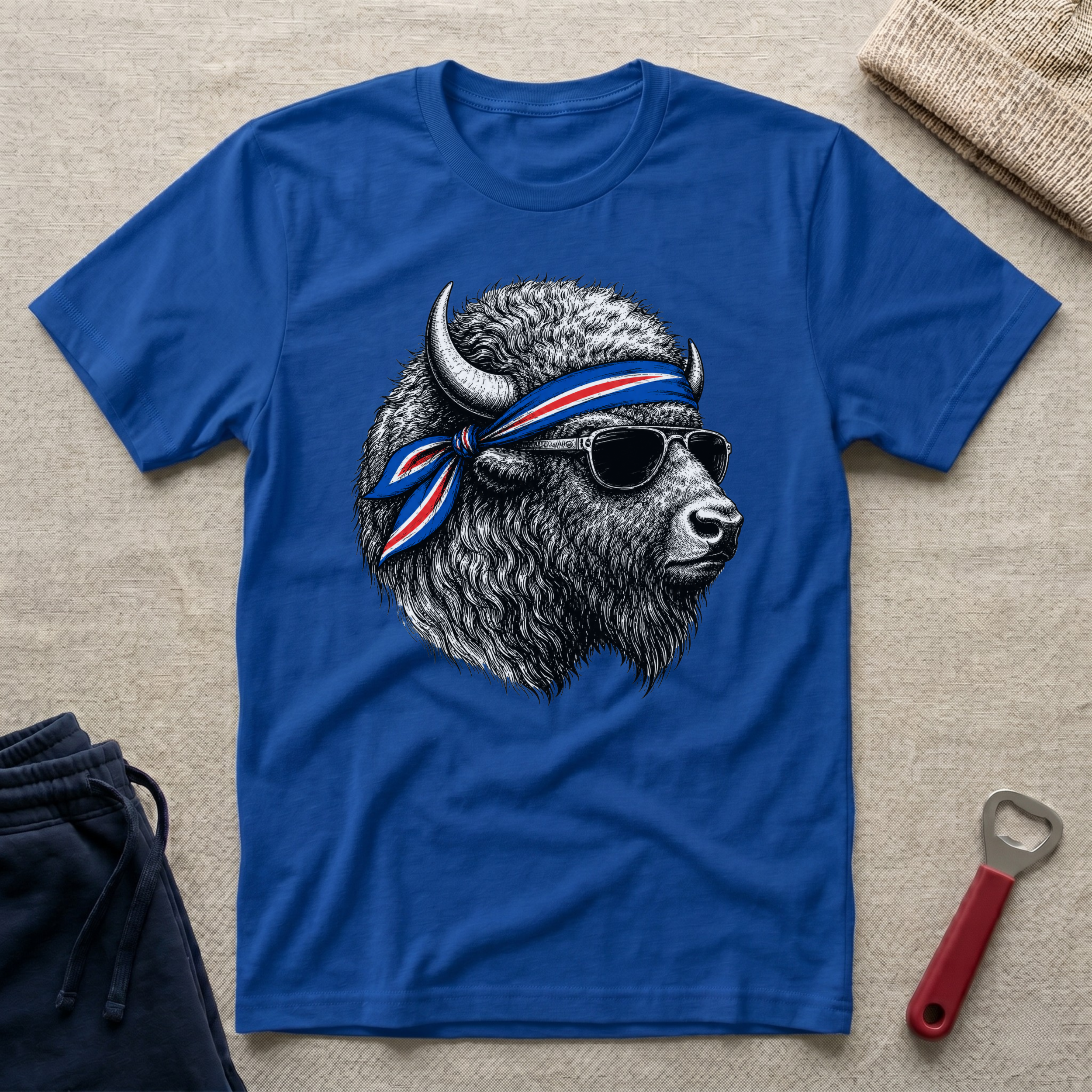 Buffalo Bandana T-Shirt