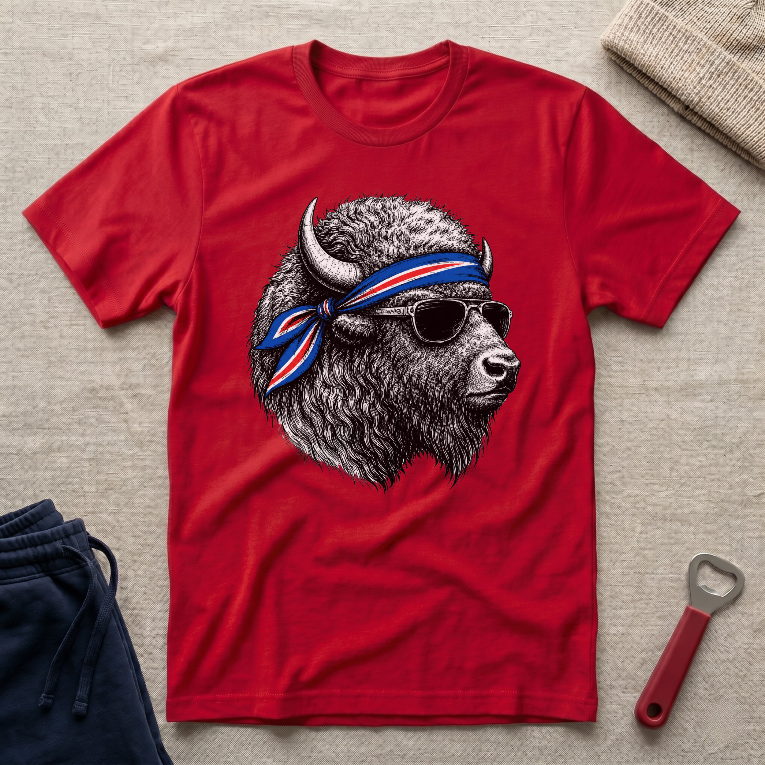 Buffalo Bandana T-Shirt