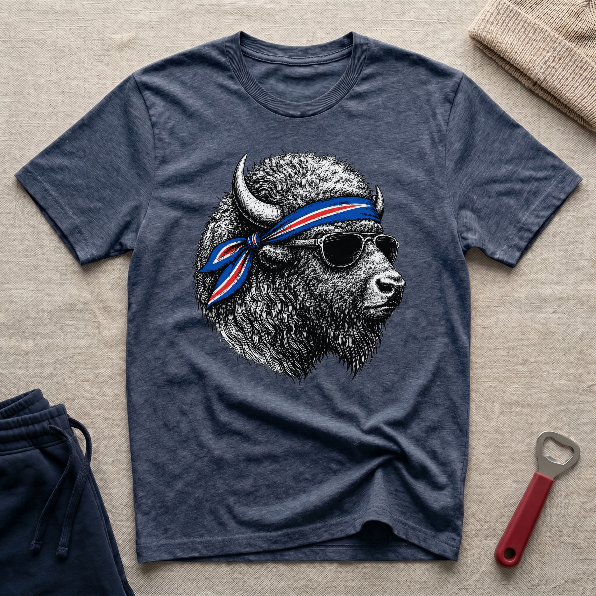 Buffalo Bandana T-Shirt