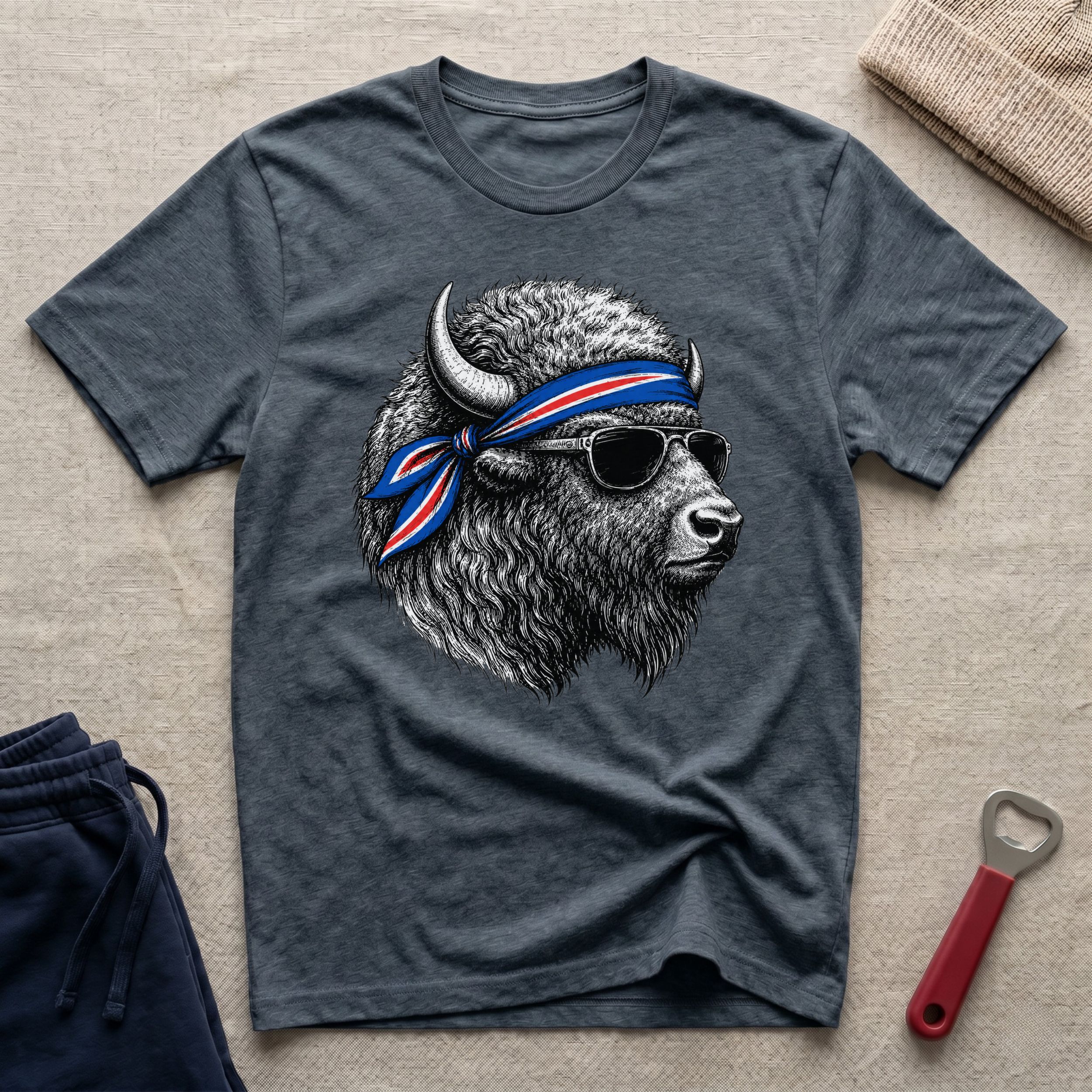 Buffalo Bandana T-Shirt
