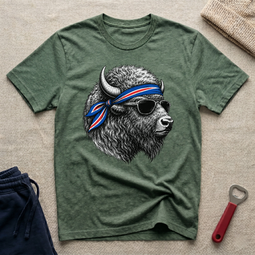 Buffalo Bandana T-Shirt