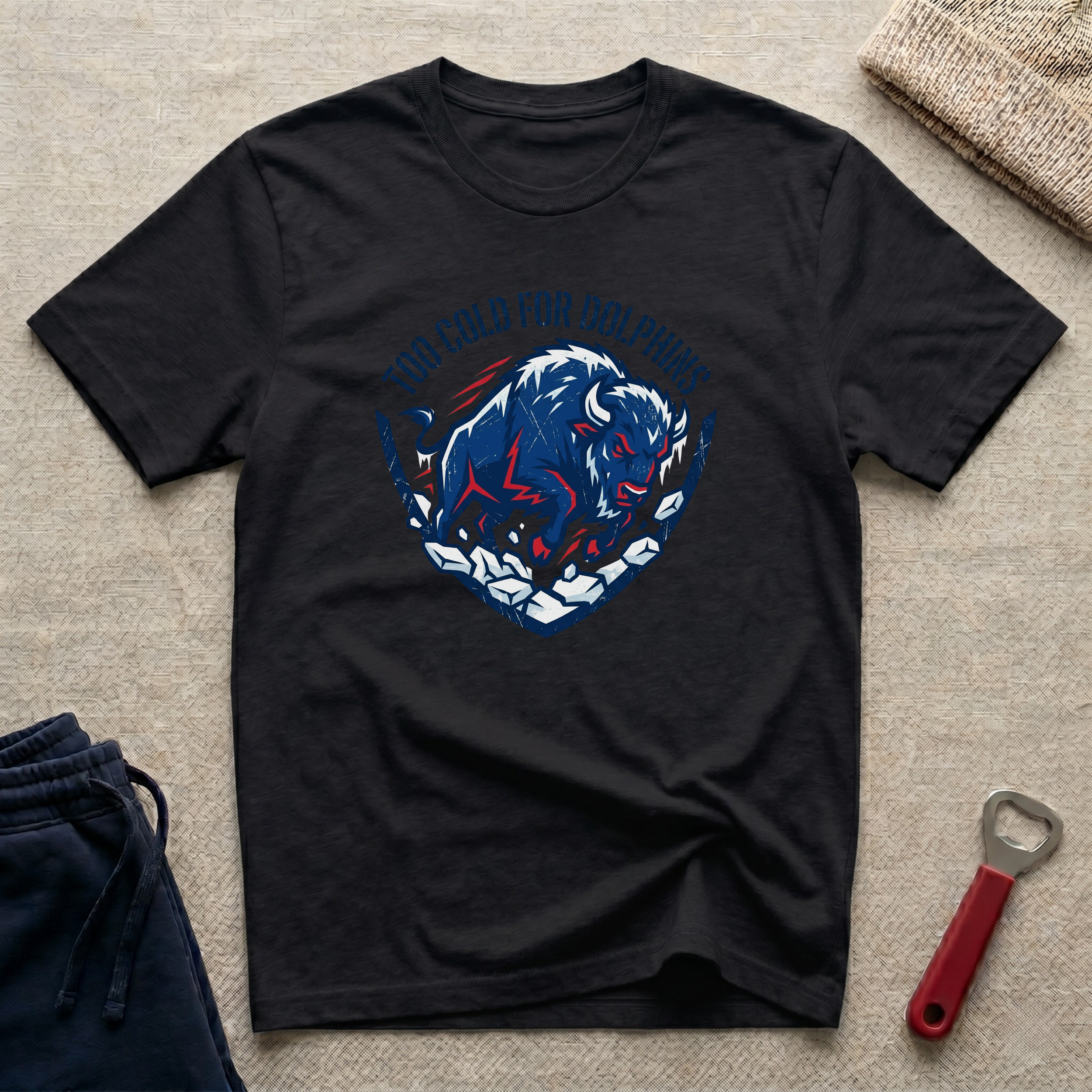 Too Cold For Dolphins T-Shirt