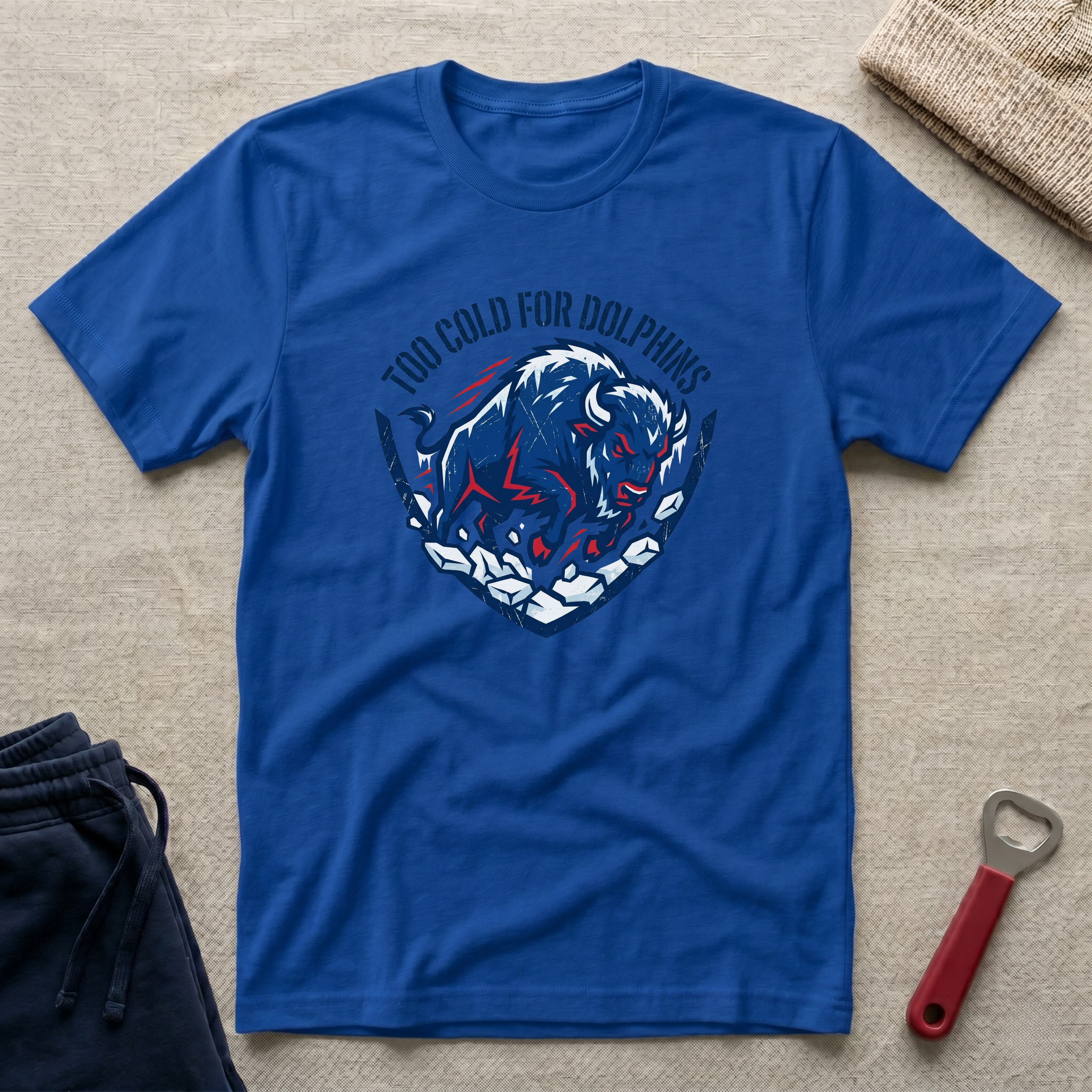 Too Cold For Dolphins T-Shirt