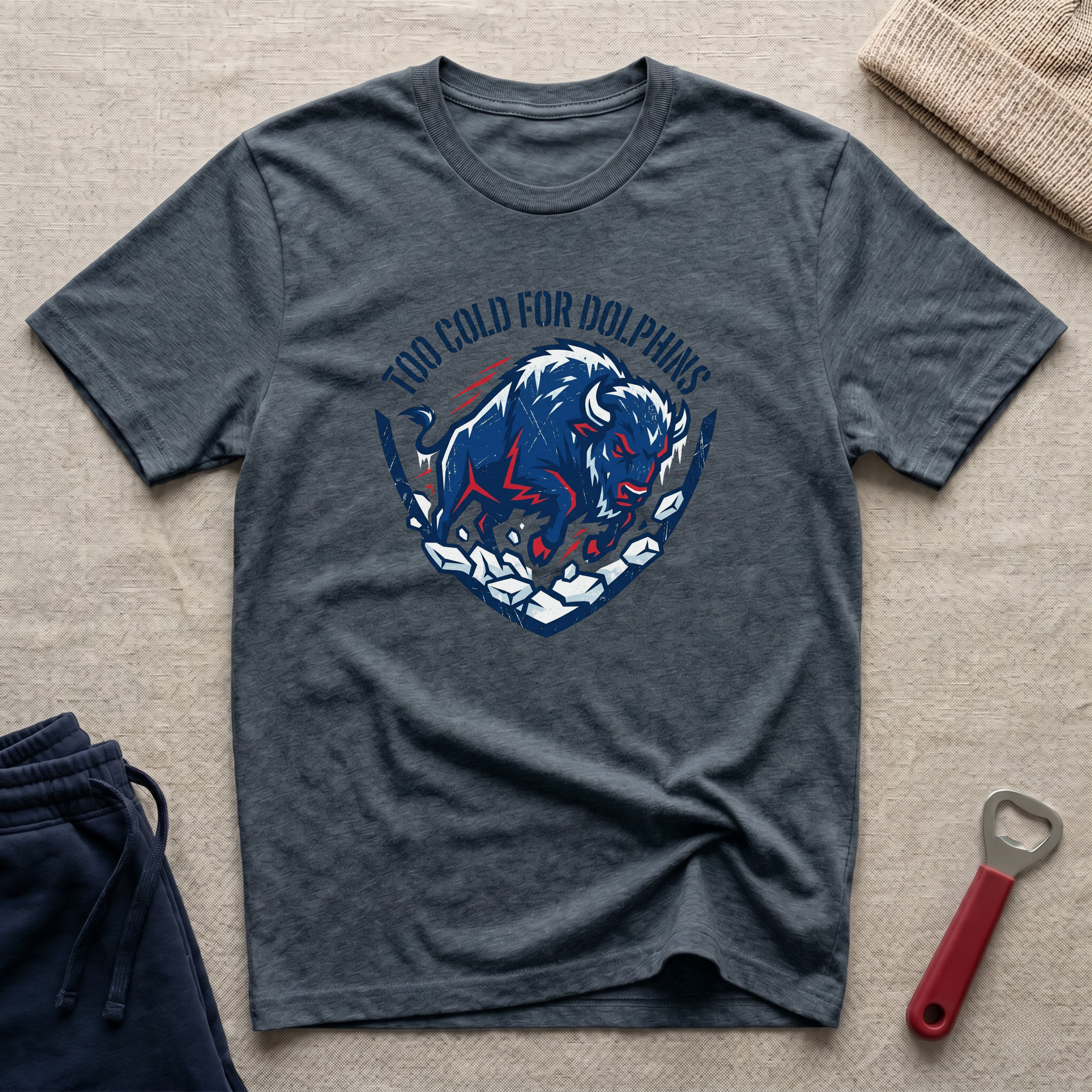Too Cold For Dolphins T-Shirt