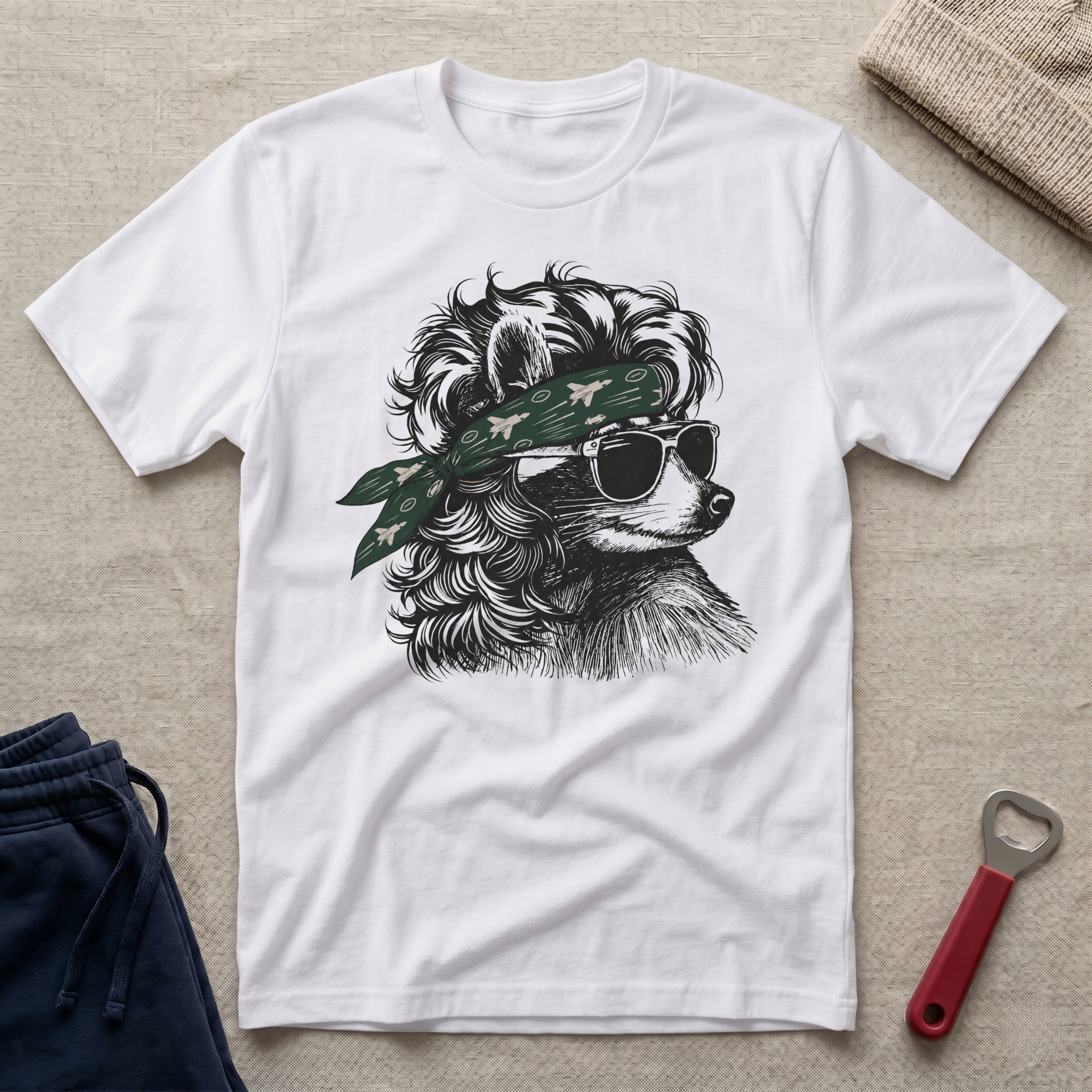 Coon, Jet Bandana T-Shirt