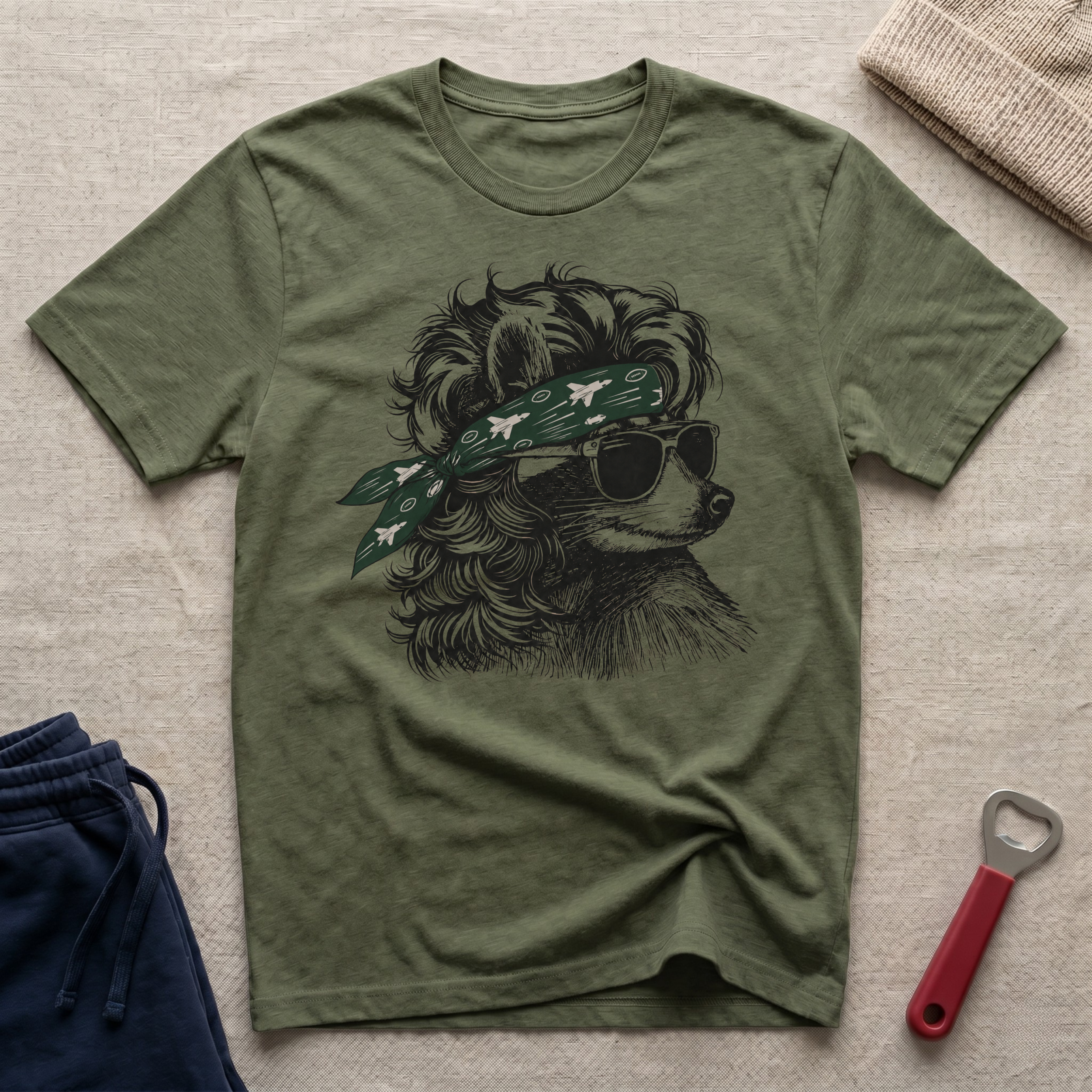 Coon, Jet Bandana T-Shirt