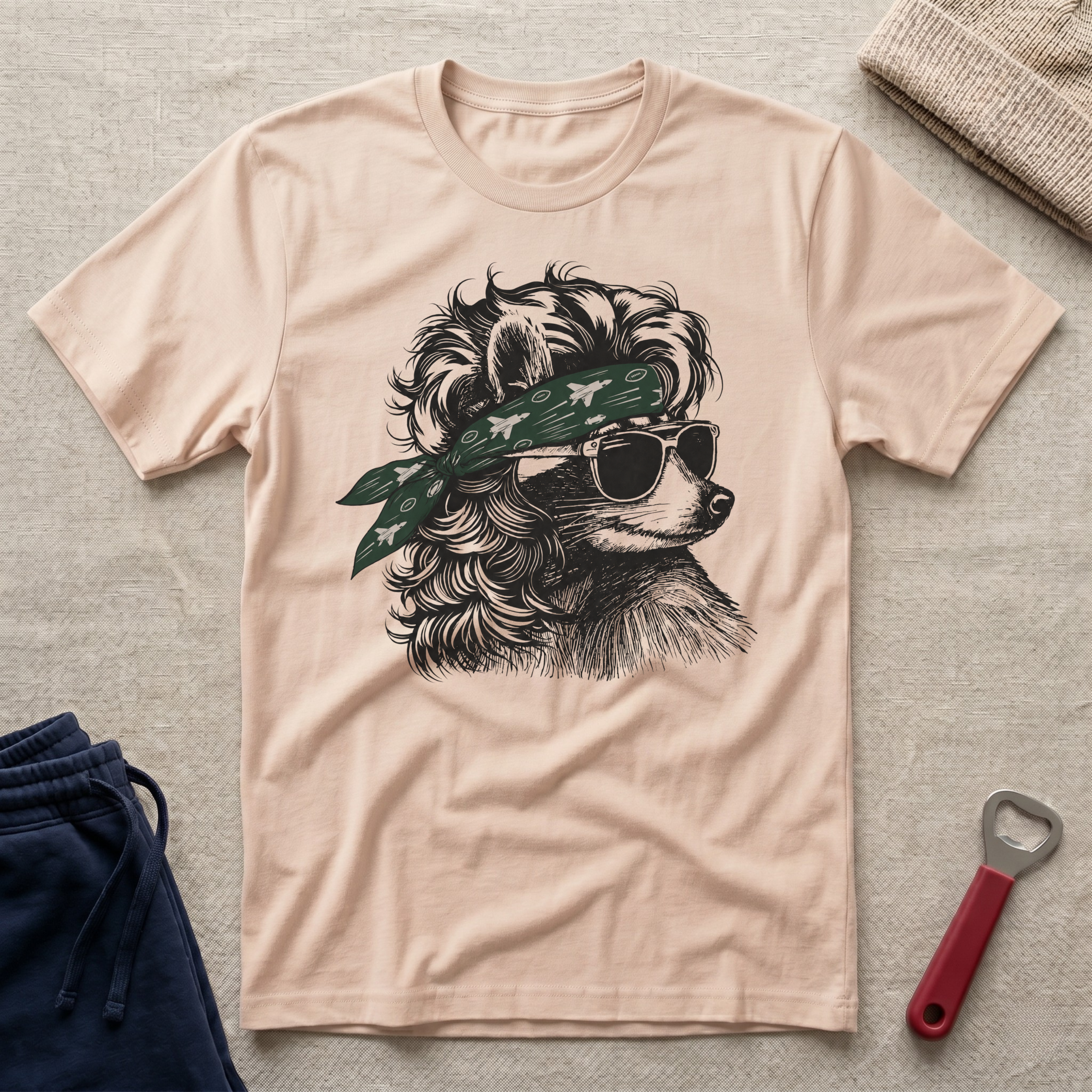 Coon, Jet Bandana T-Shirt