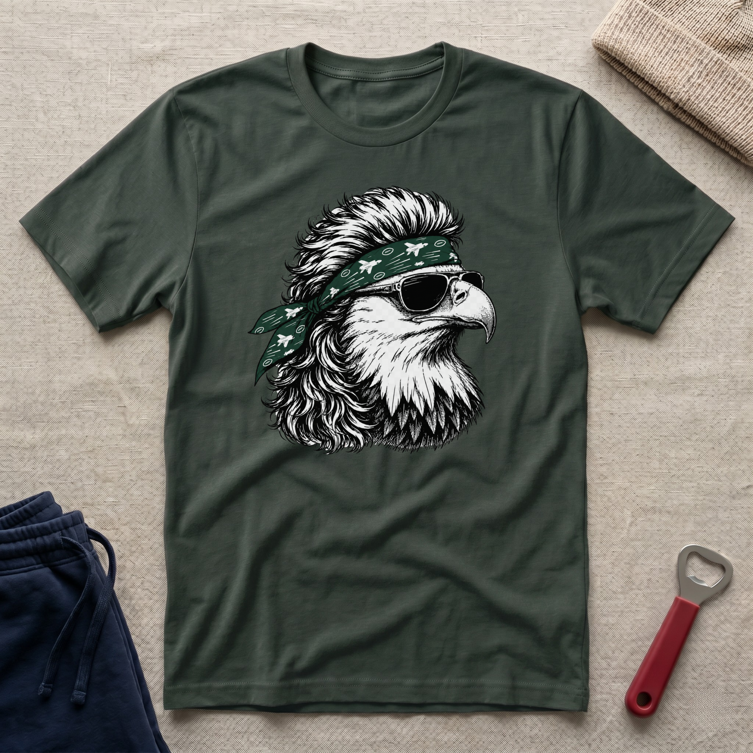 Eagle, Jet Bandana T-Shirt