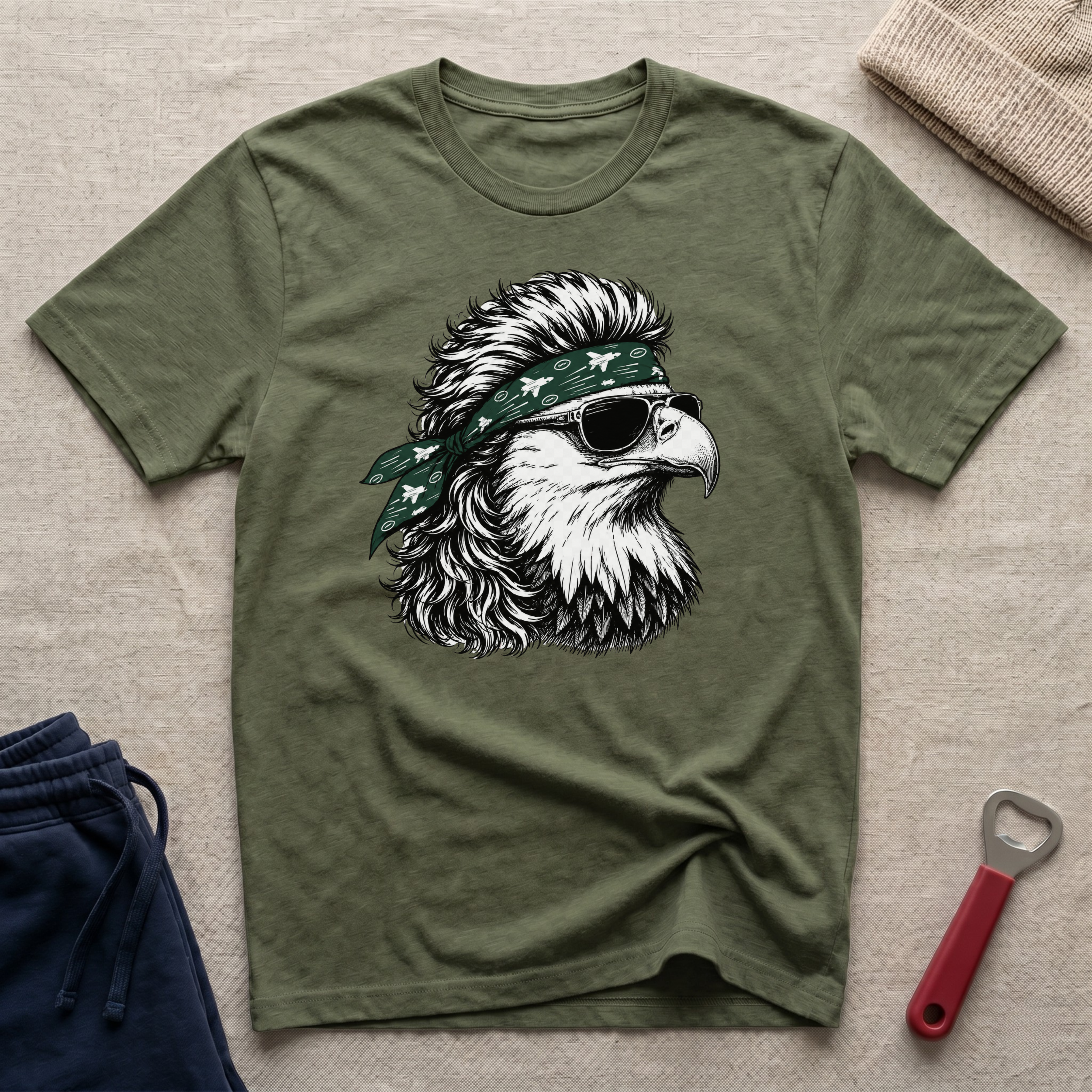Eagle, Jet Bandana T-Shirt