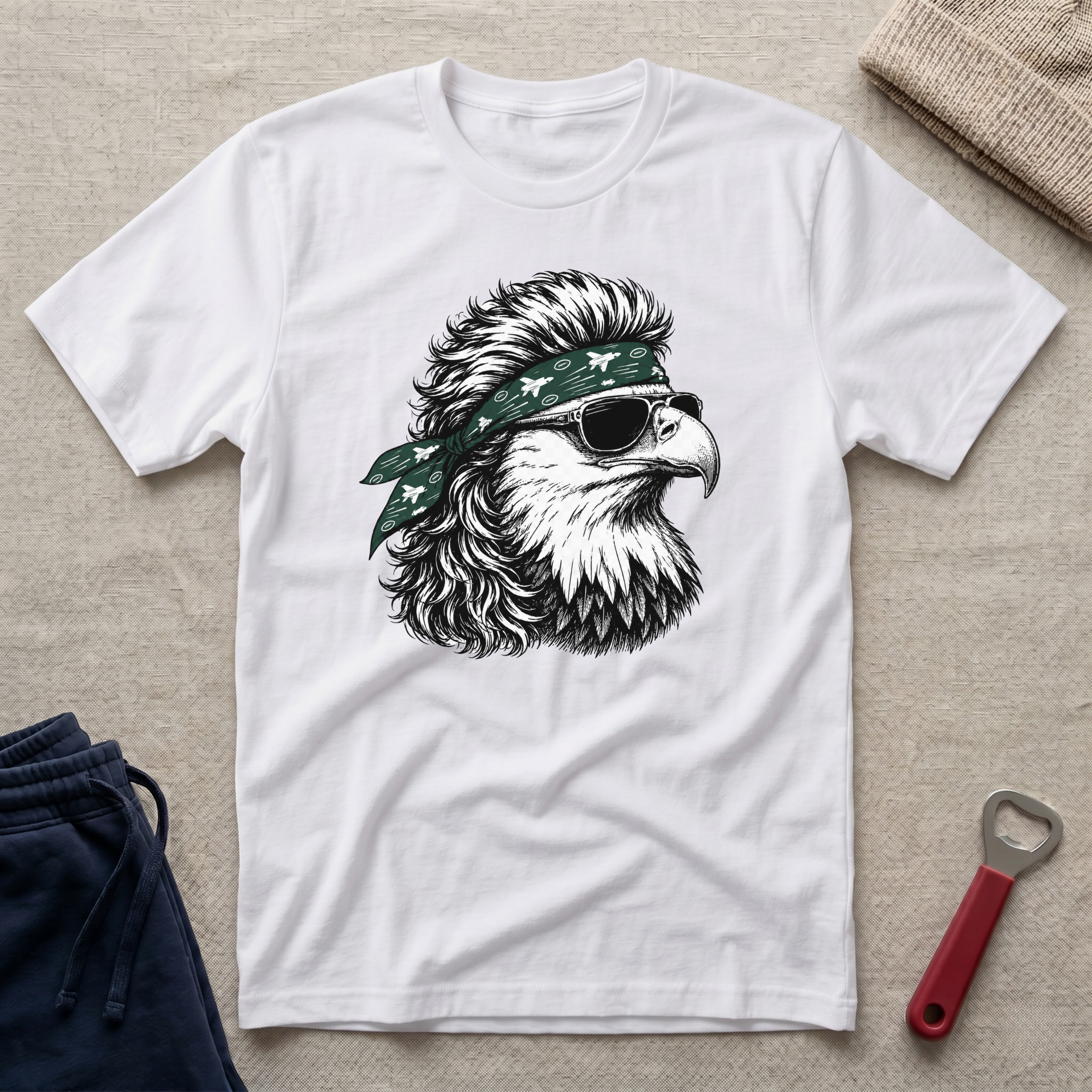Eagle, Jet Bandana T-Shirt