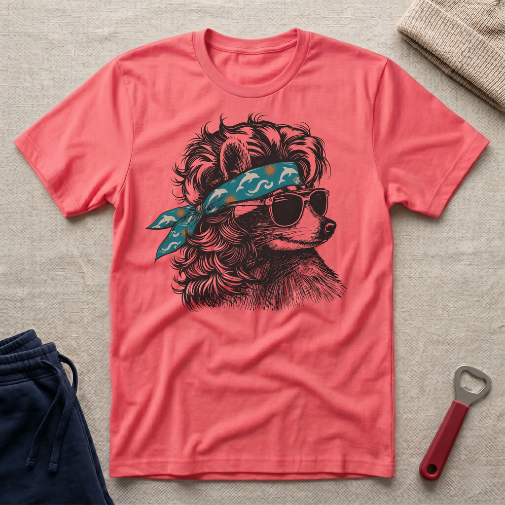 Coon, Dolphin Bandana T-Shirt