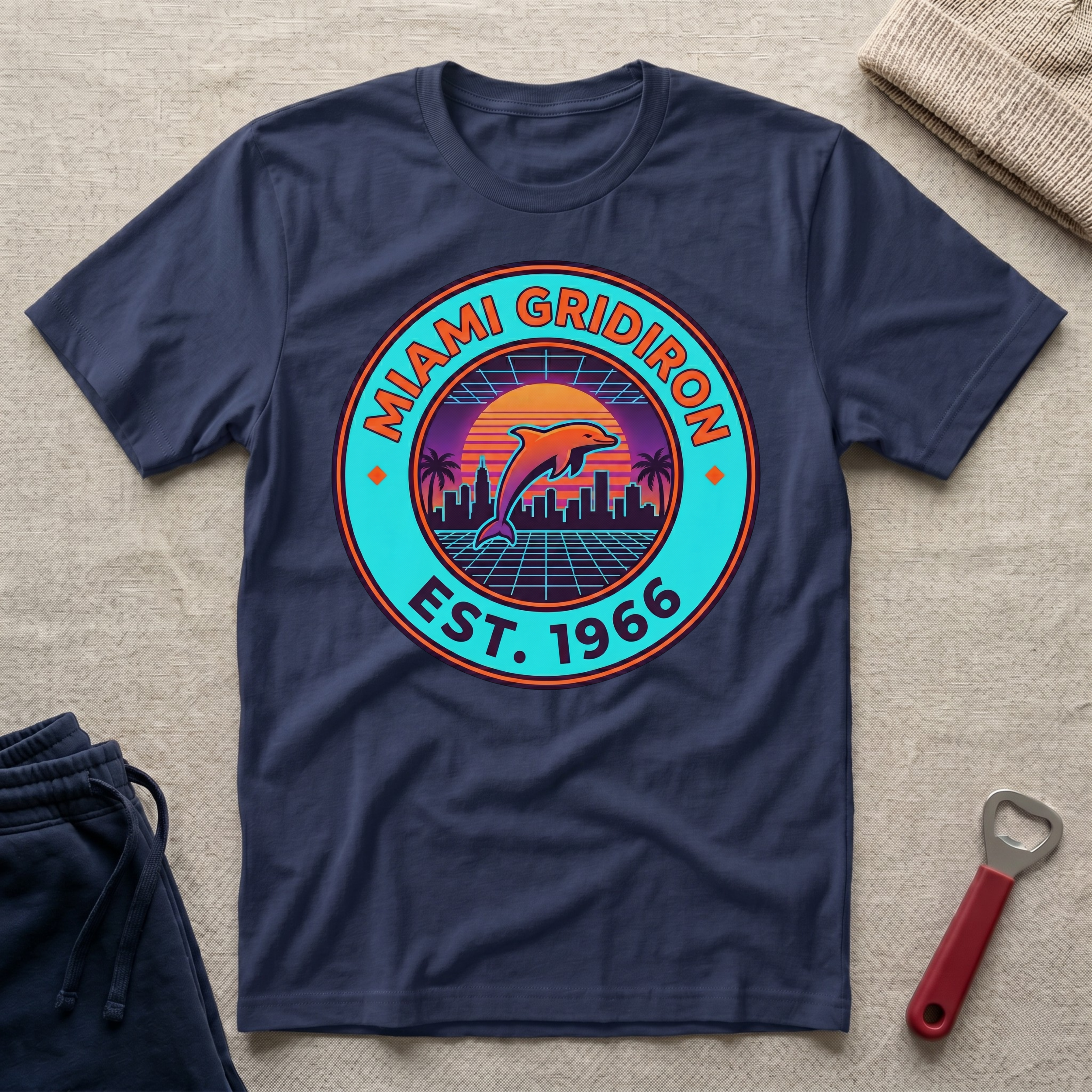 Miami 8-Bit T-Shirt