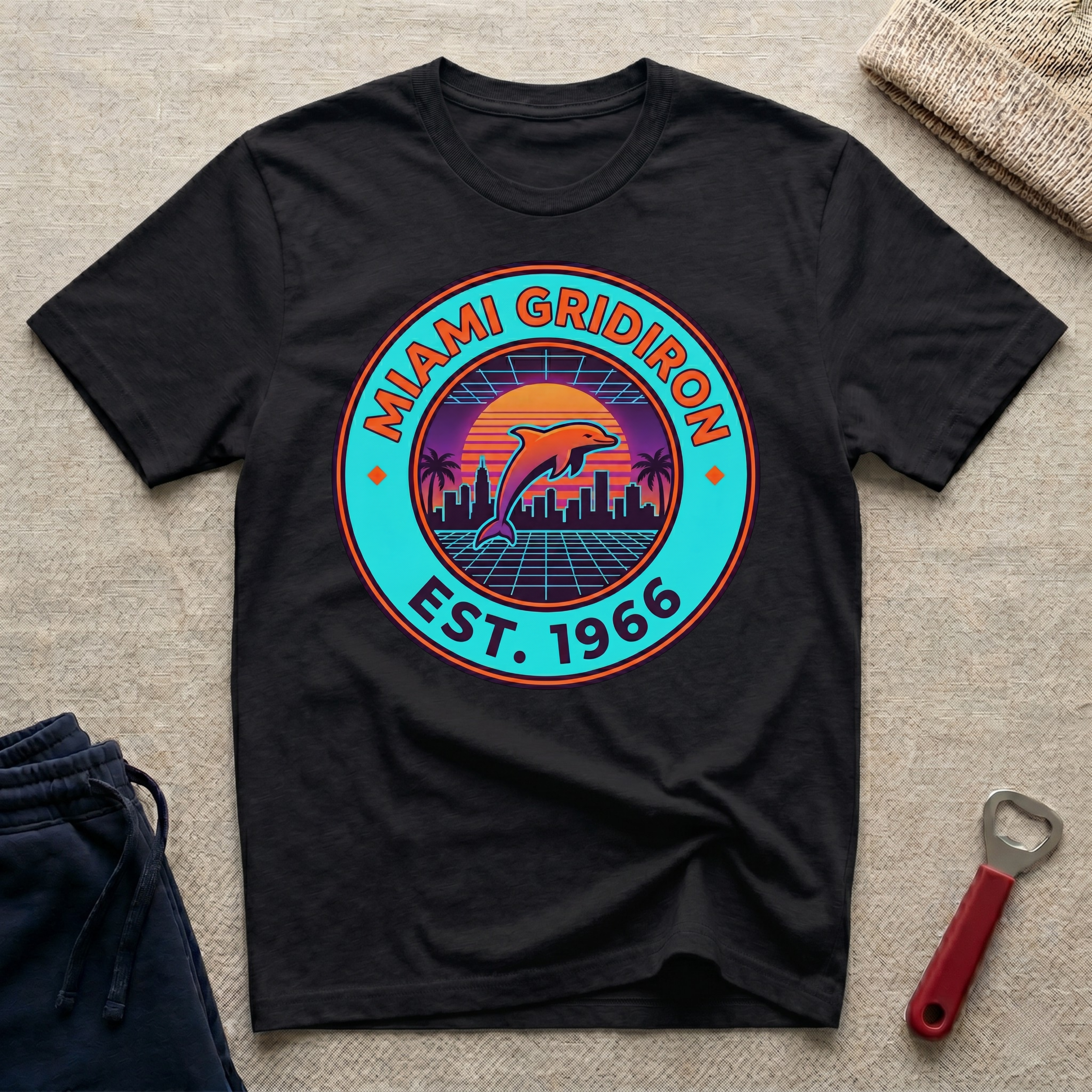 Miami 8-Bit T-Shirt