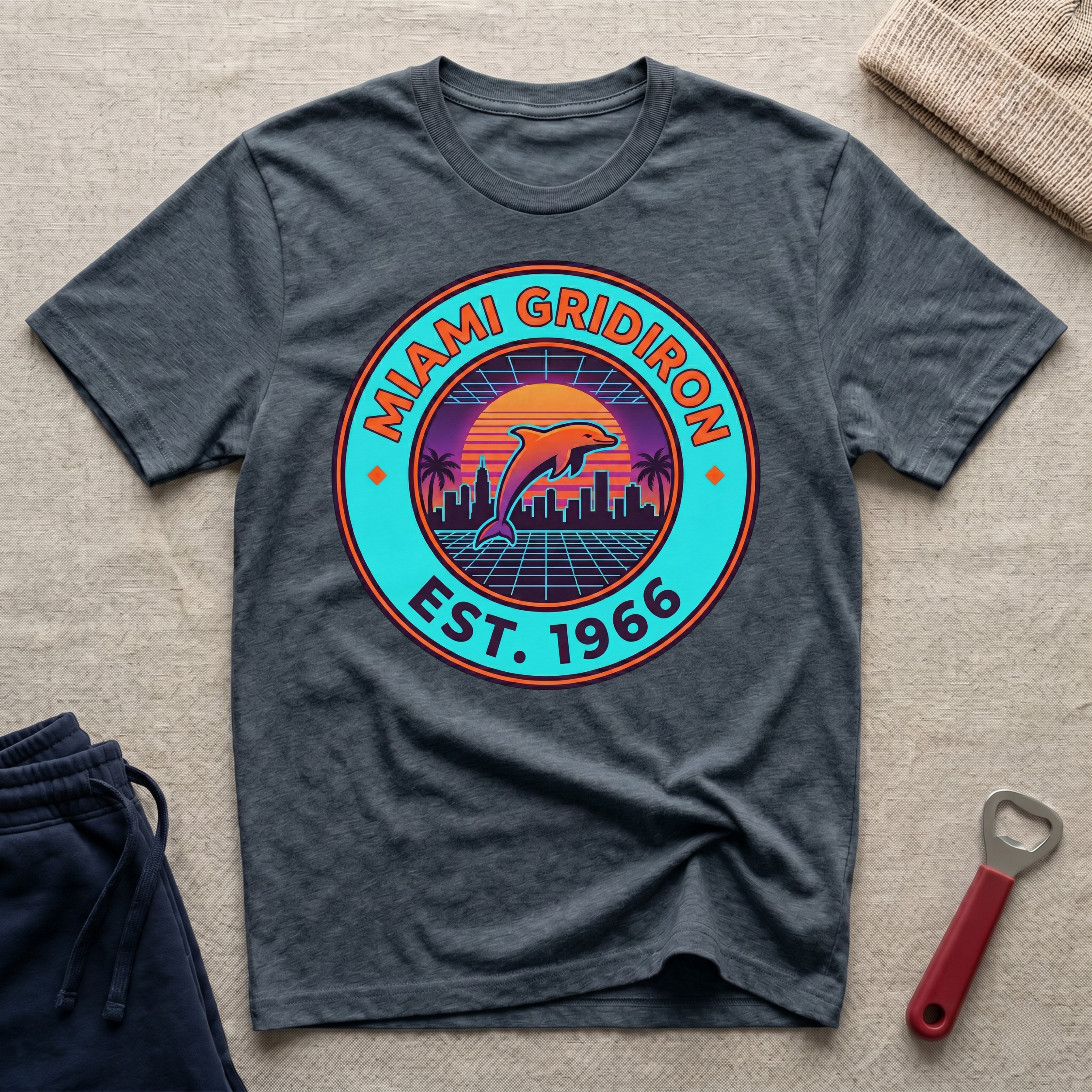 Miami 8-Bit T-Shirt