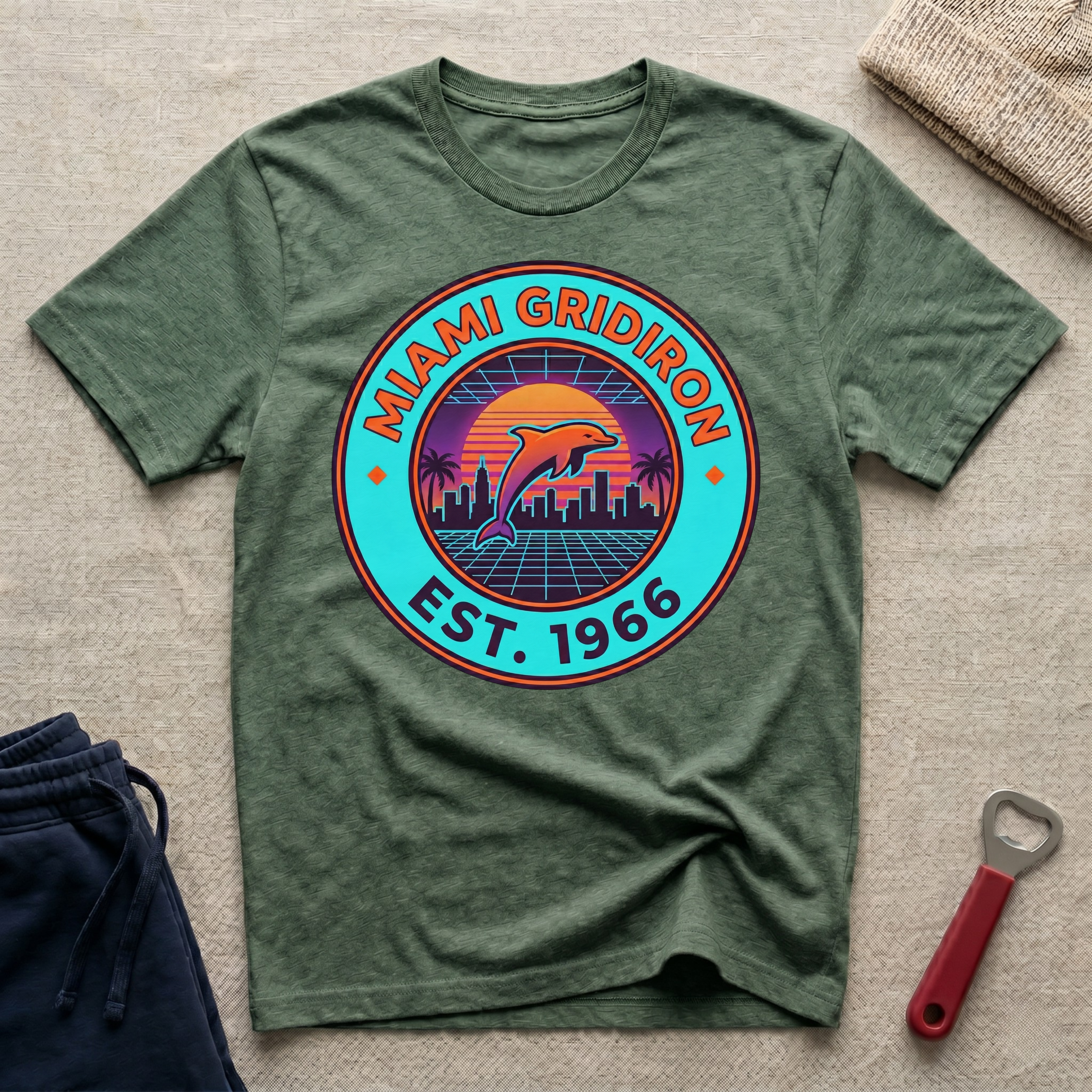 Miami 8-Bit T-Shirt