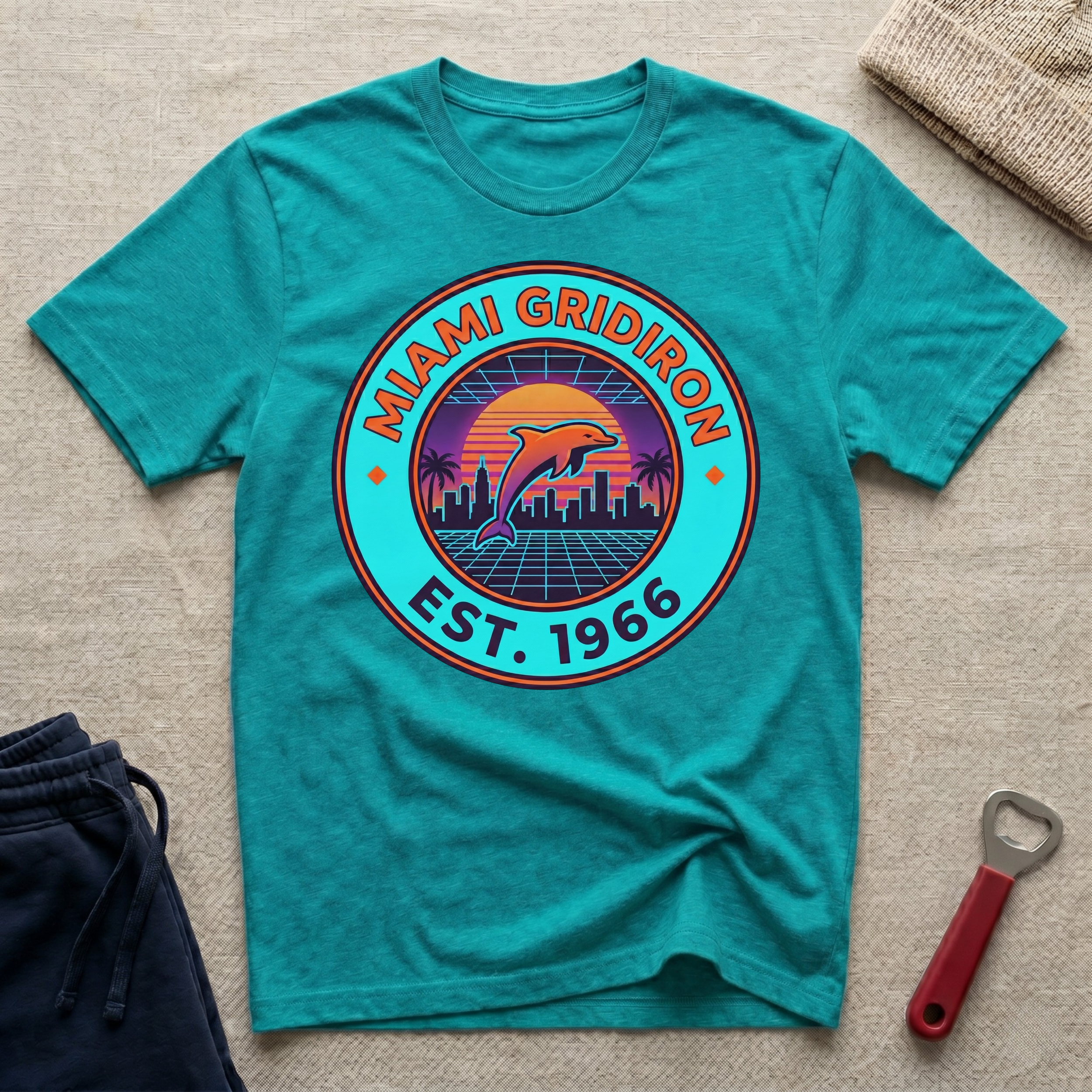 Miami 8-Bit T-Shirt